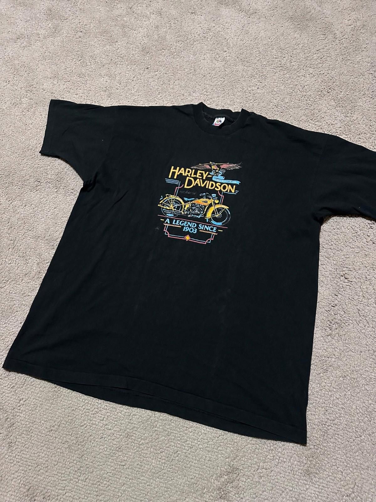 Harley Davidson Vintage Legend Since 1903 Model “74” Harley Davidson USA Size US XXL / EU 58 / 5 - 2 Thumbnail