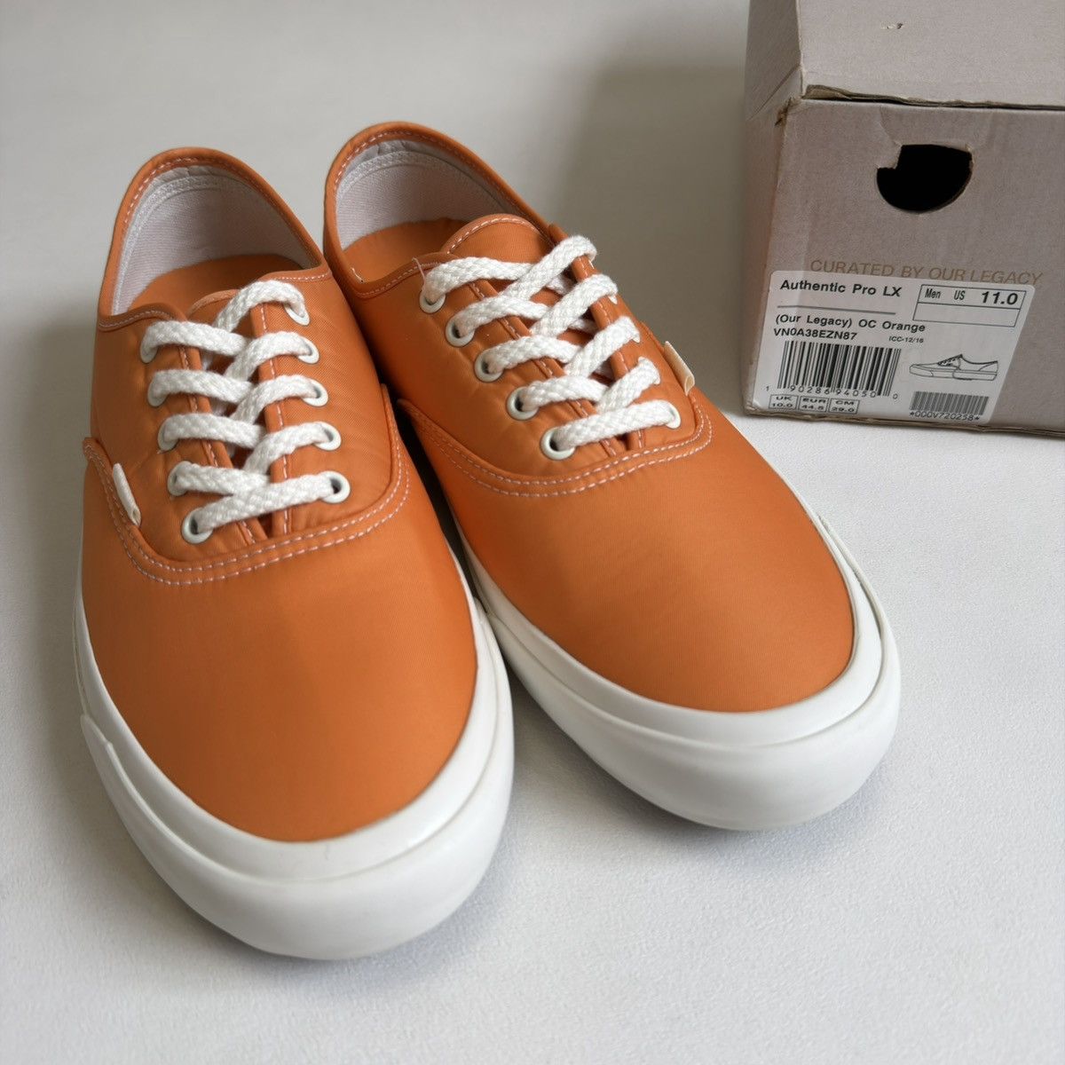 Our Legacy × Vans ‘OC Orange’ Authentic Pro LX Sneakers Size US 11 / EU 44 - 21 Thumbnail