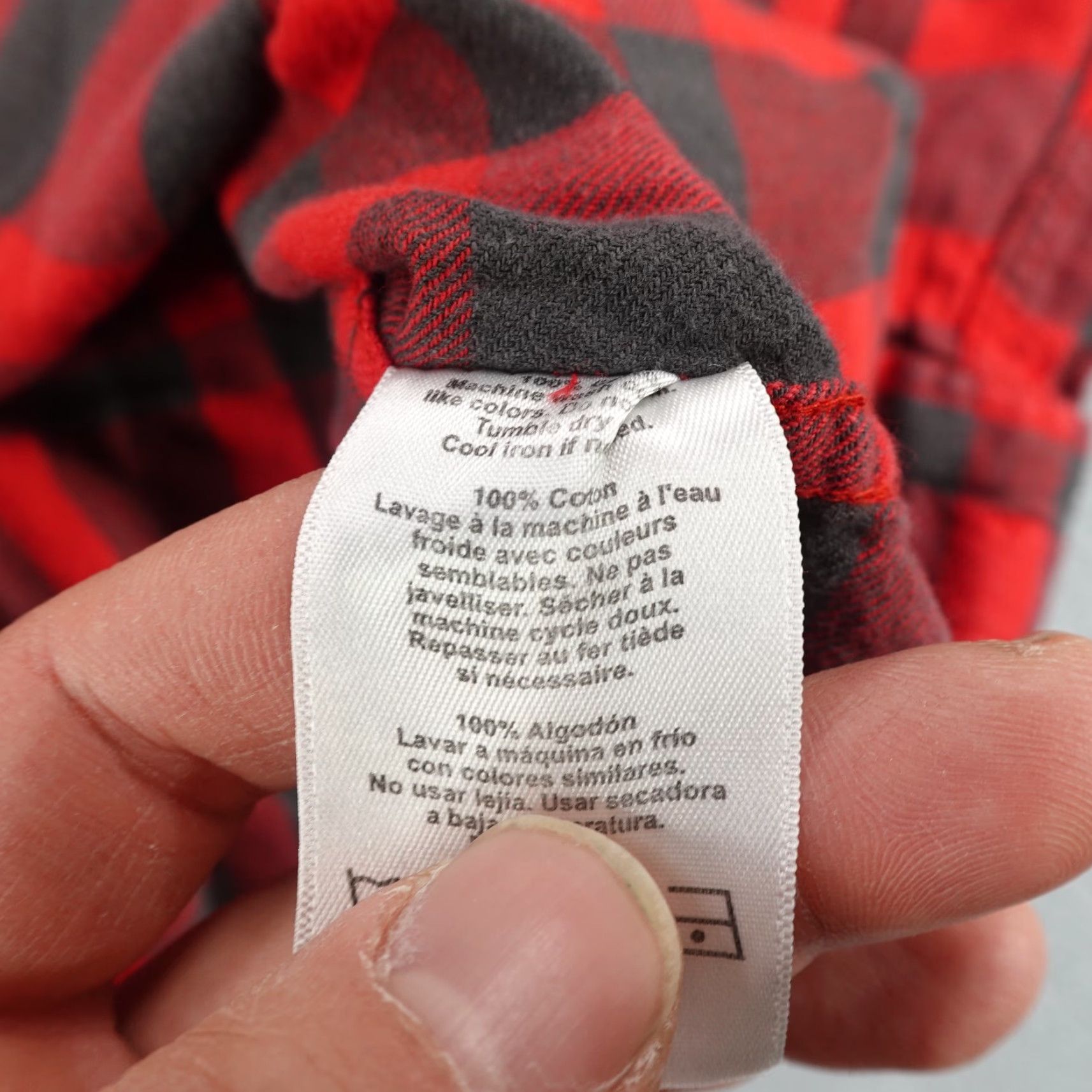 KAVU VINTAGE KAVU Shirt Mens Medium Plaid Flannel Button-Up Outdoor Cotton Red Black 90s Mens Size US M / EU 48-50 / 2 - 7 Thumbnail