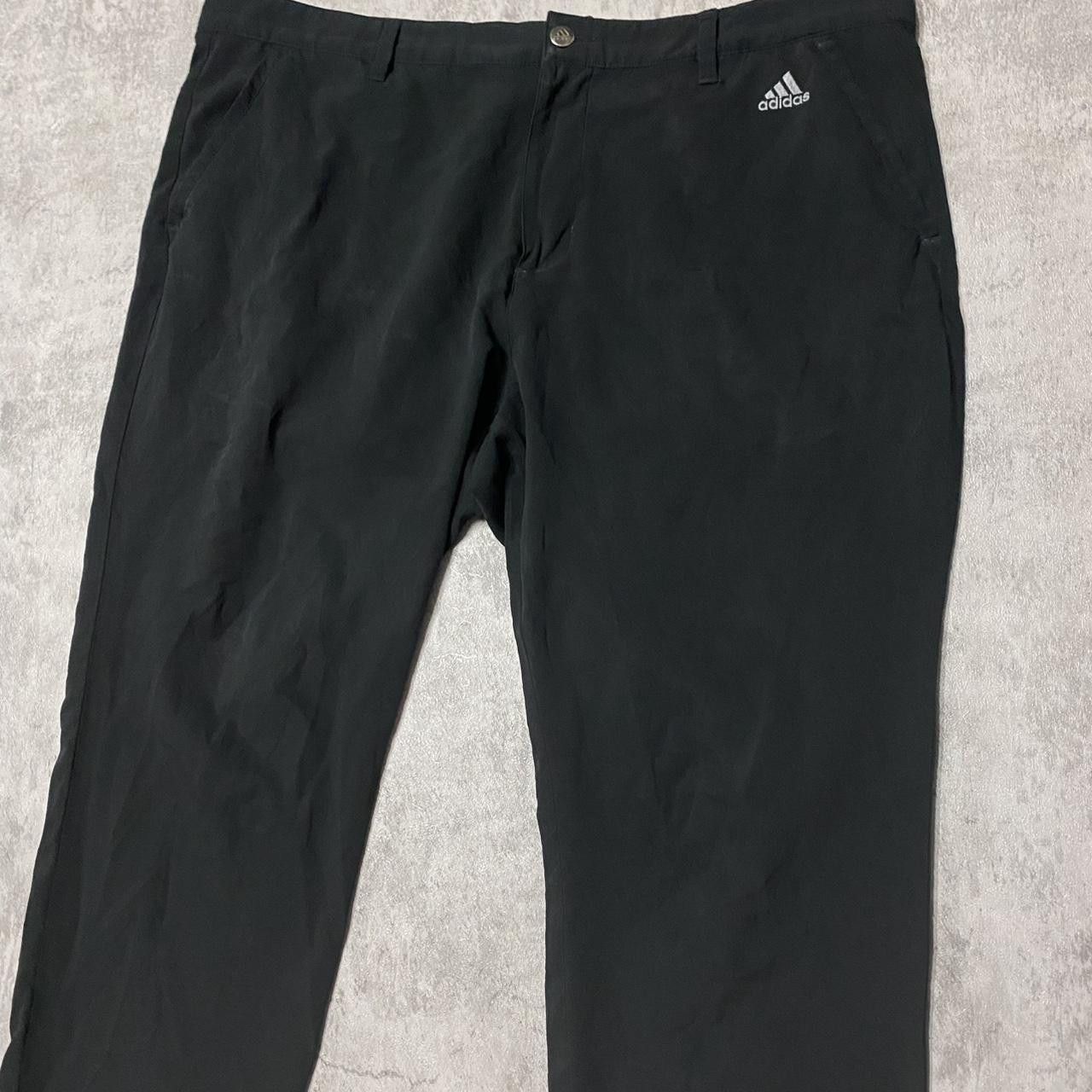 Adidas Black Adidas golf pants #golfswag Size US 40 / EU 56 - 2 Thumbnail