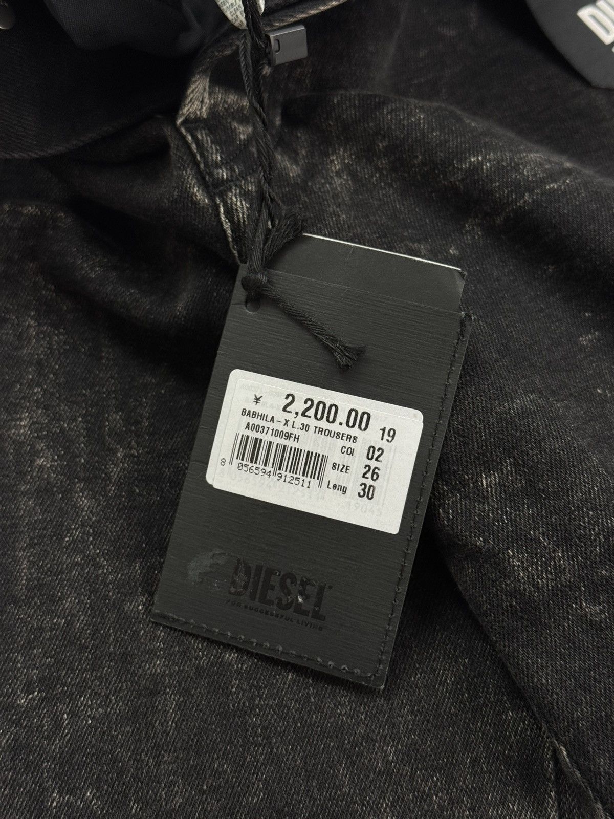 Diesel New! Diesel Babhila Skinny Washed Black Women’s Jeans Size 28" / US 6 / IT 42 - 11 Thumbnail