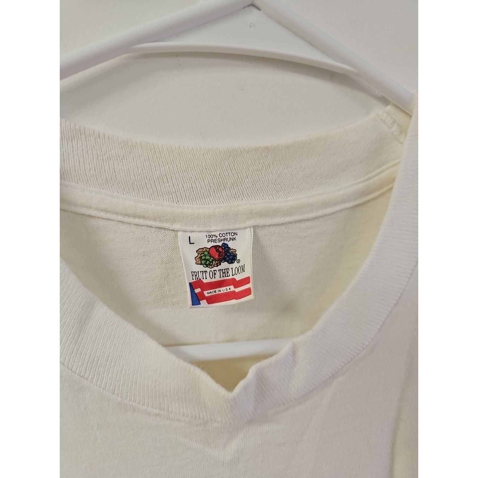 Fruit Of The Loom 1991 AL Champions Minnesota Twins T-shirt Single Stitch Sz L Size US L / EU 52-54 / 3 - 6 Thumbnail