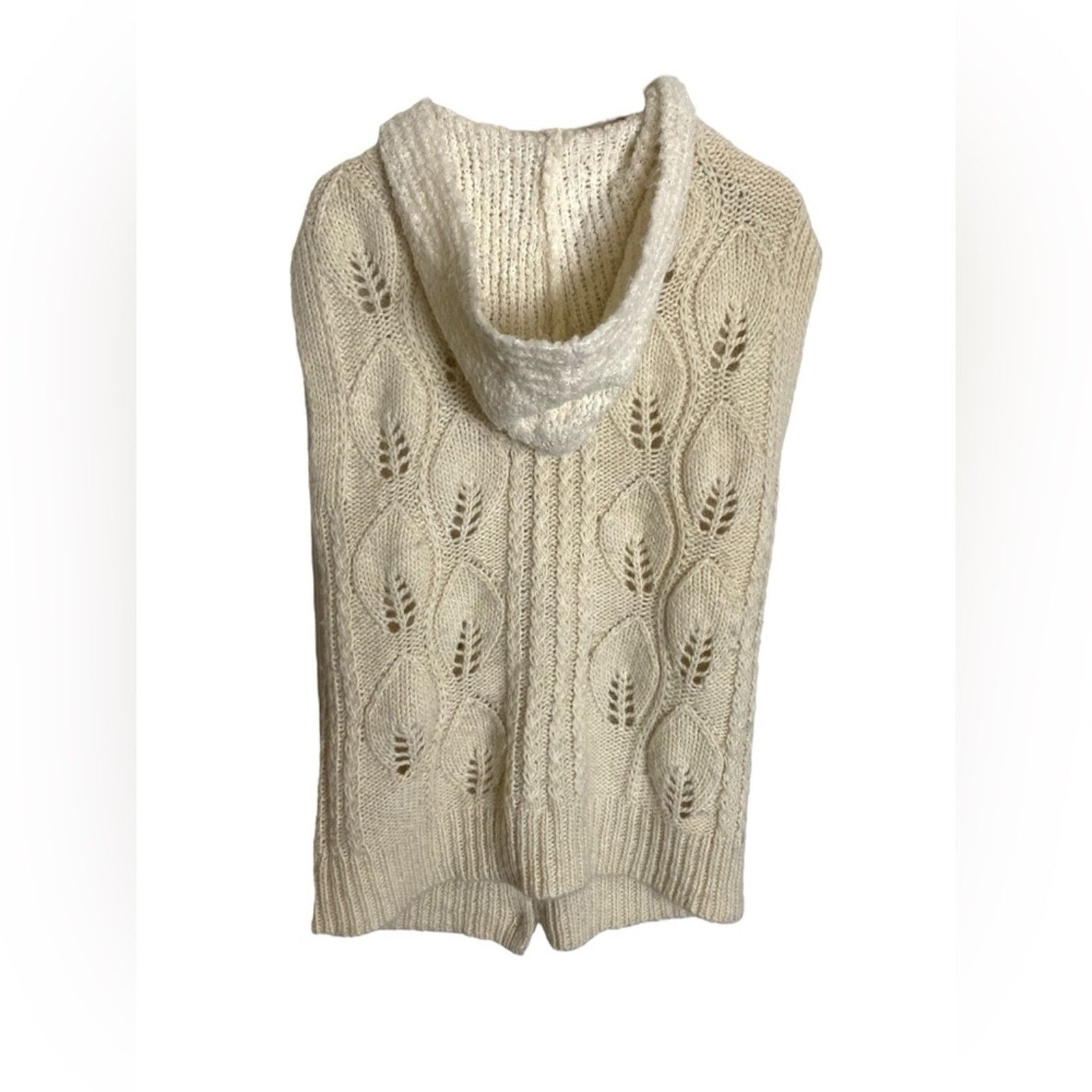 Anthropologie Anthropologie Far Away Alpaca Wool Chunky Cardigan XS Size XS / US 0-2 / IT 36-38 - 2 Thumbnail