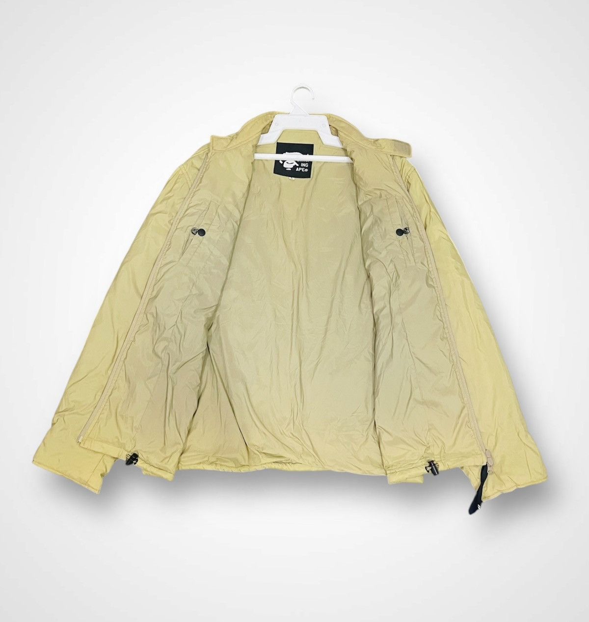 Bape A Bathing Ape Nylon Zipper Jacket (10) Size US L / EU 52-54 / 3 - 3 Thumbnail