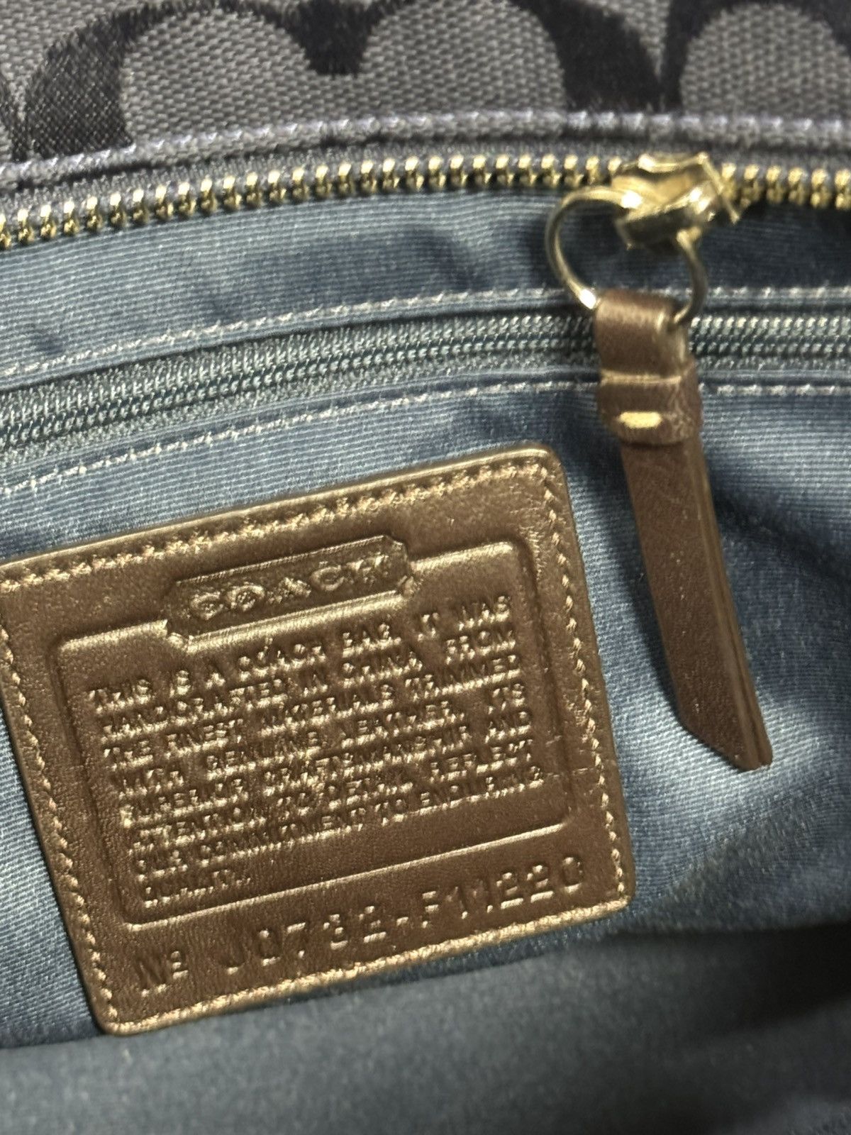 Coach Coach Vintage 2007 Hampton Signature Canvas Satchel Bag Size ONE SIZE - 15 Thumbnail