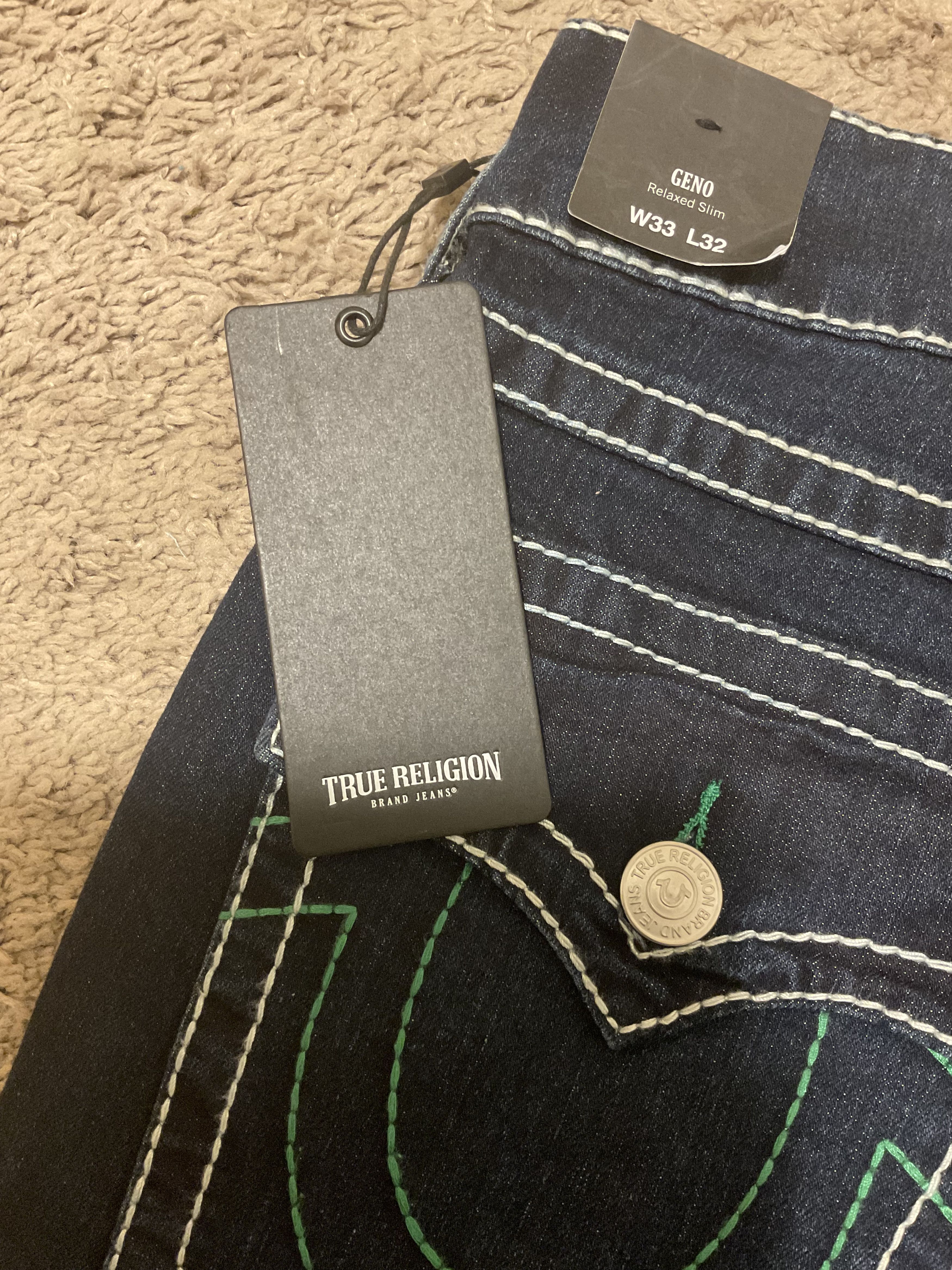 True Religion True Religion Geno Big Flap Slim Size US 33 - 4 Thumbnail