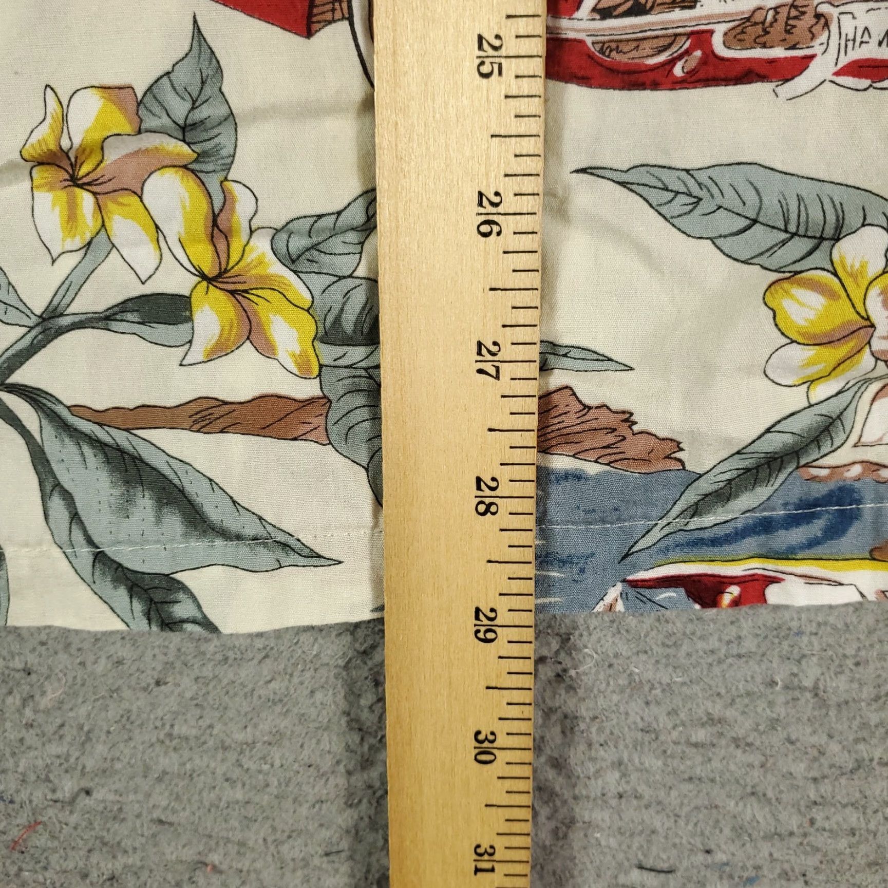 Vintage RJC Hawaiian Shirt Blue Floral Button Up Short Sleeve Adult Large Tropical Mens Size US L / EU 52-54 / 3 - 4 Thumbnail