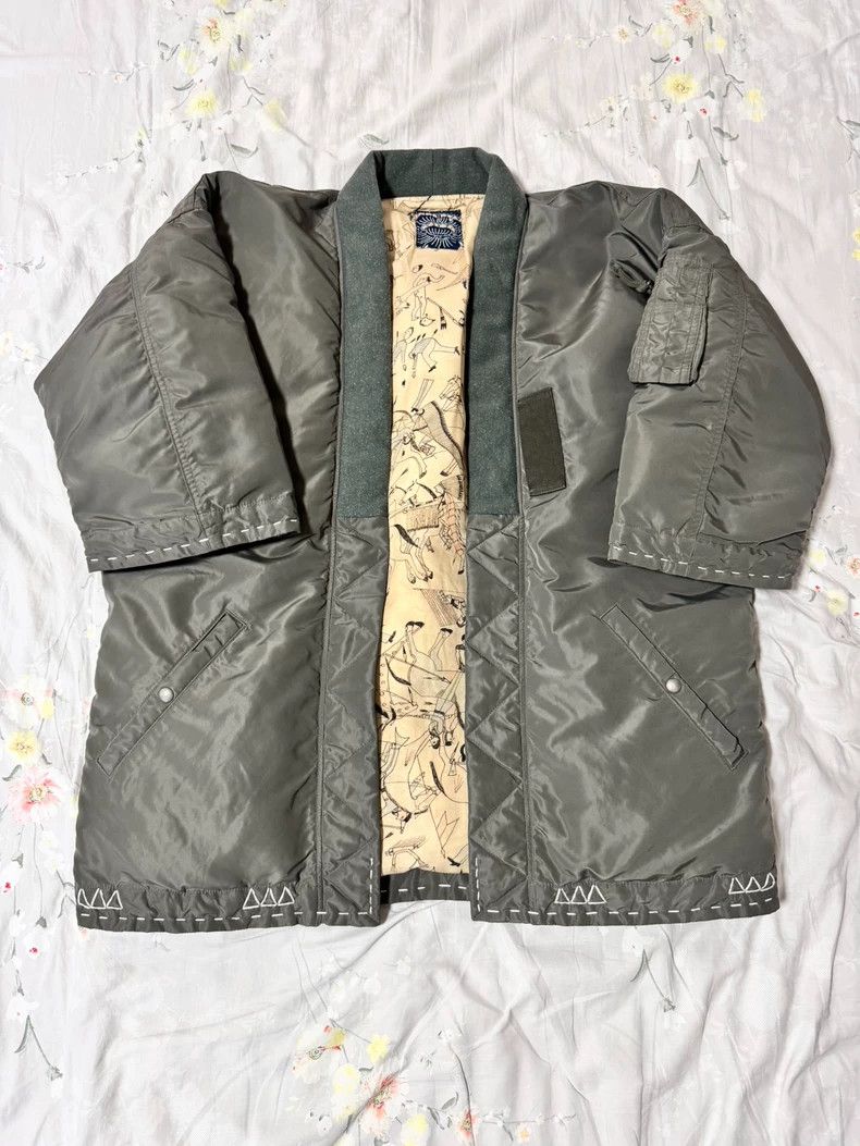 Visvim Vintage Visvim Kimono Down Jacket Size US M / EU 48-50 / 2 - 1 Thumbnail