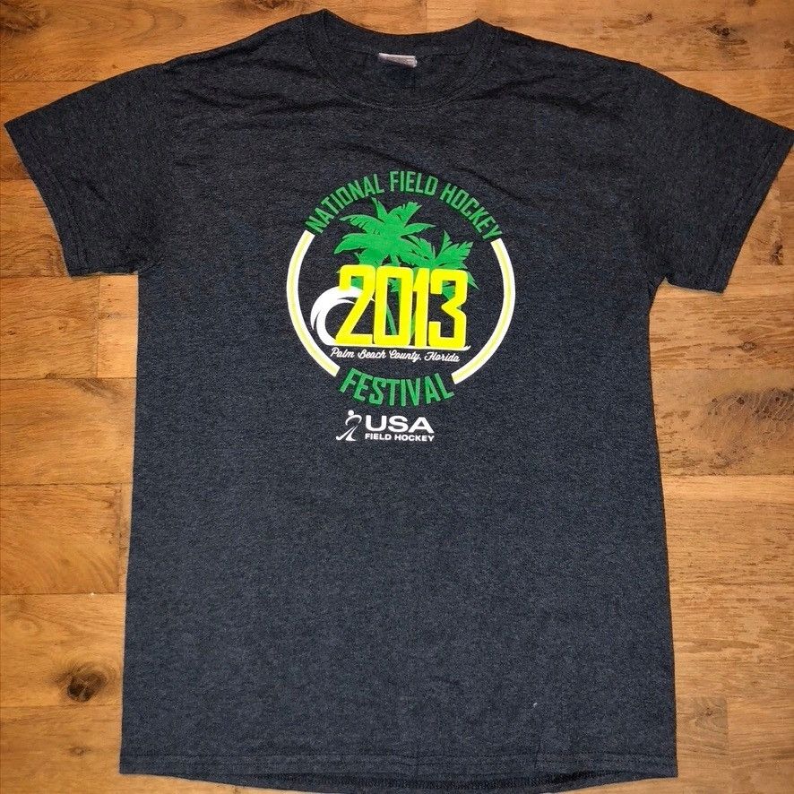 Gildan × Vintage Gildan National Field Hockey festival t-shirt 2013 vintage S Size US S / EU 44-46 / 1 - 1 Thumbnail