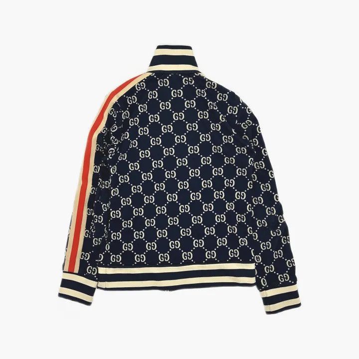 Gucci Gucci Gucci Classic GG Pattern Zip Jacket for Men -2506 Size US S / EU 44-46 / 1 - 3 Thumbnail