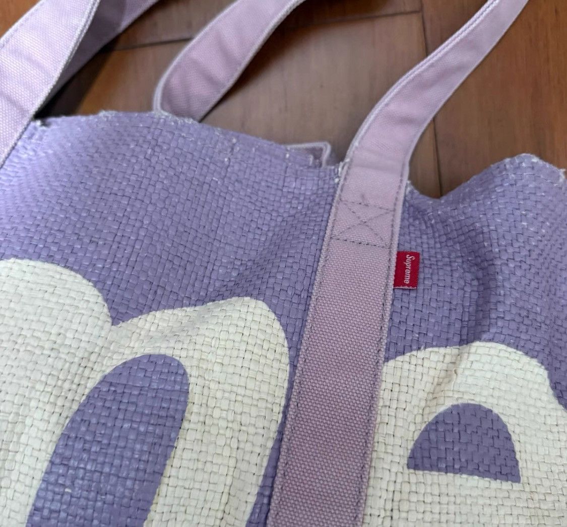 Supreme woven tote bagD1