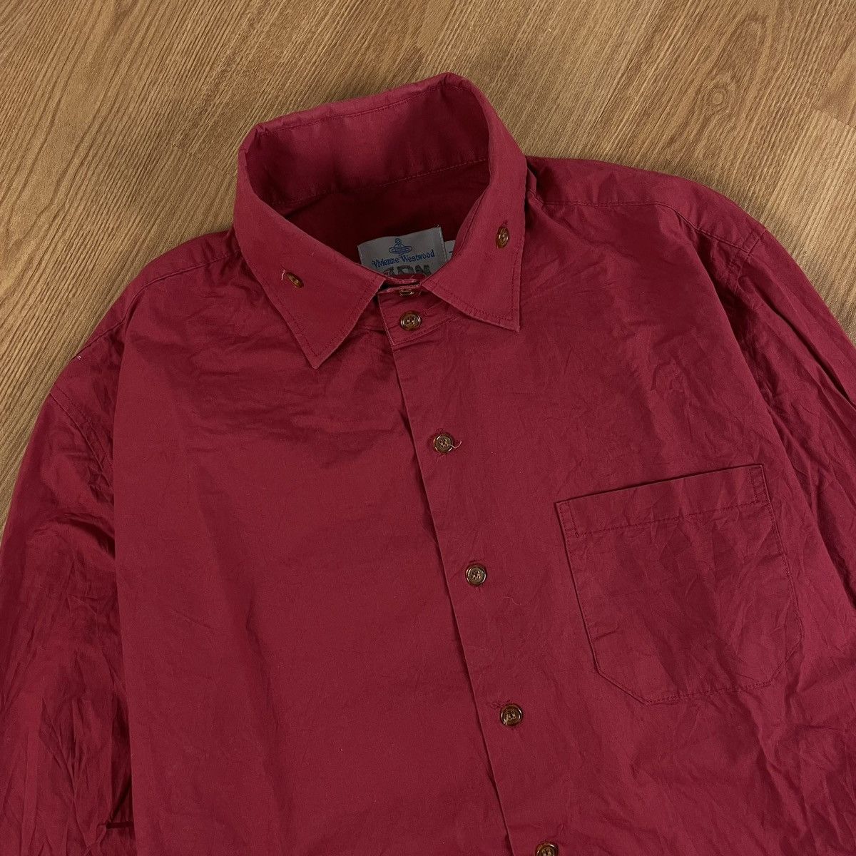Vivienne Westwood Viviene Westwood Man London Red Shirt Size US L / EU 52-54 / 3 - 5 Thumbnail