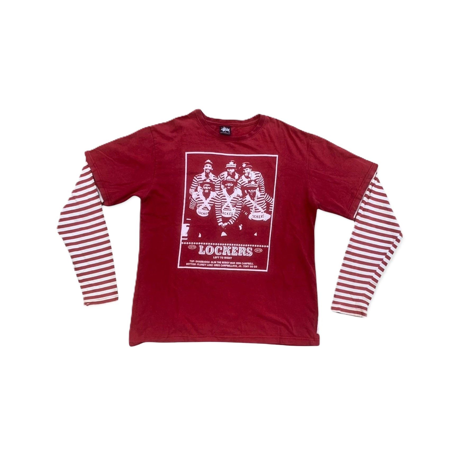 Stussy Vintage Stussy X The Lockers American Street Dance T-Shirt Size US XL / EU 56 / 4 - 1 Thumbnail