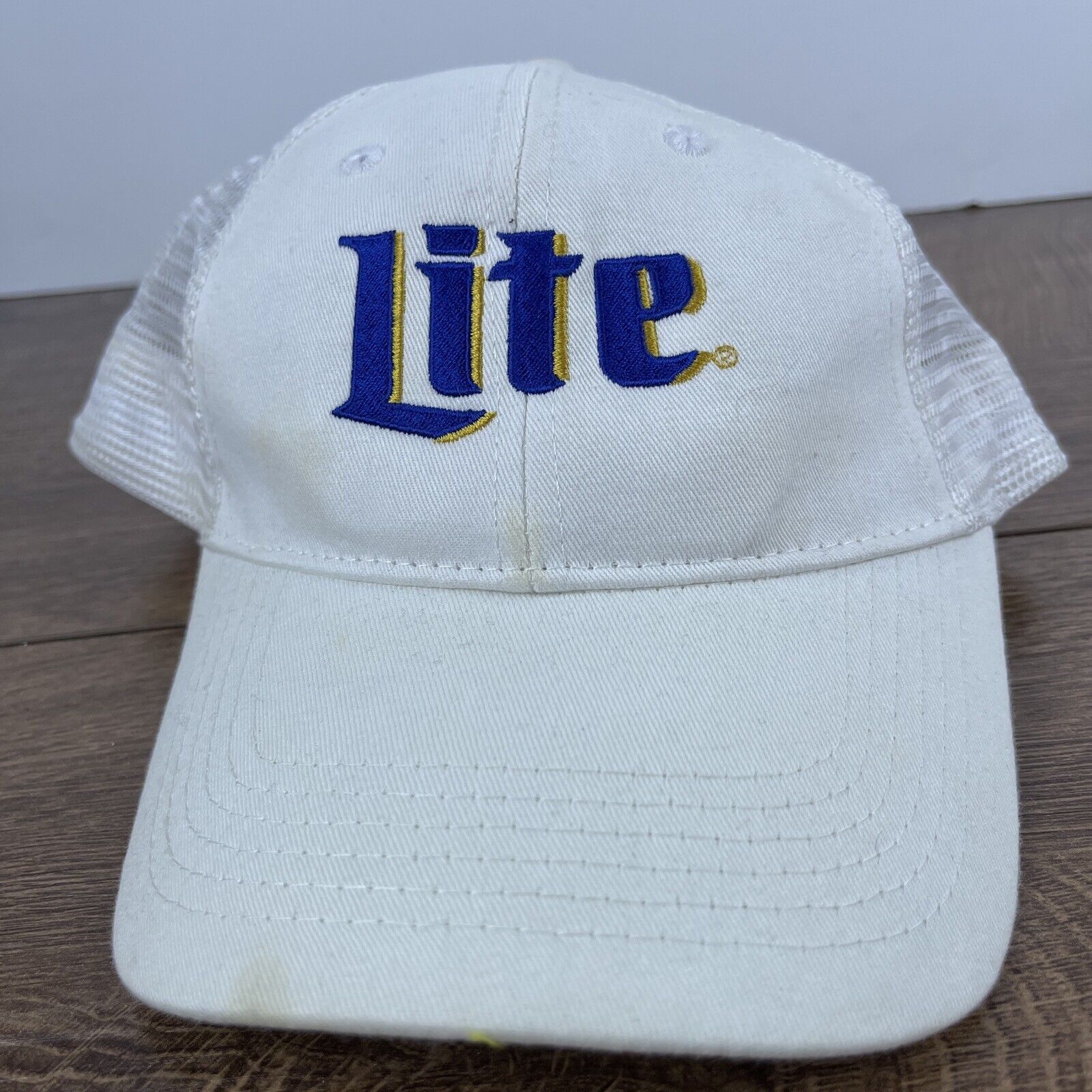 Other Miller Lite Hat Miller Hat Snapback White Adjustable Hat Adu Size ONE SIZE - 2 Thumbnail