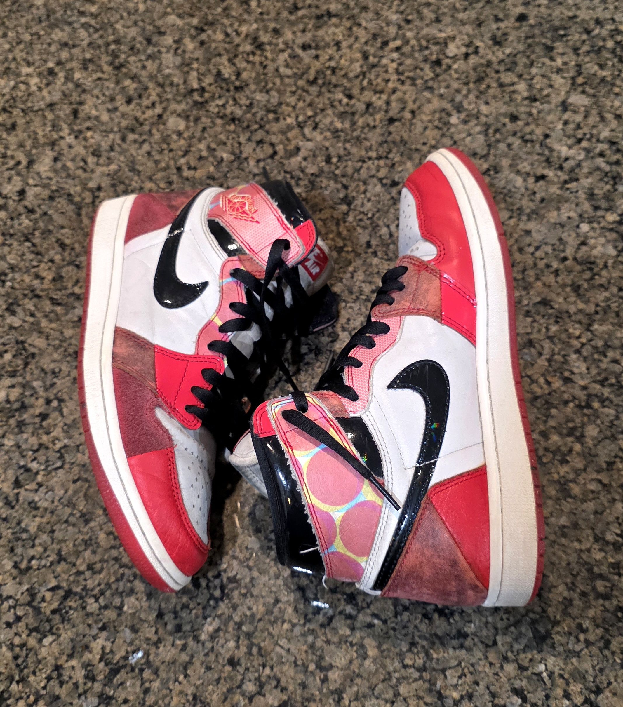 Nike Nike Air Jordan 1 Retro High Spider-Man Next Chapte 8 *BEAT* Size US 8 / EU 41 - 6 Thumbnail