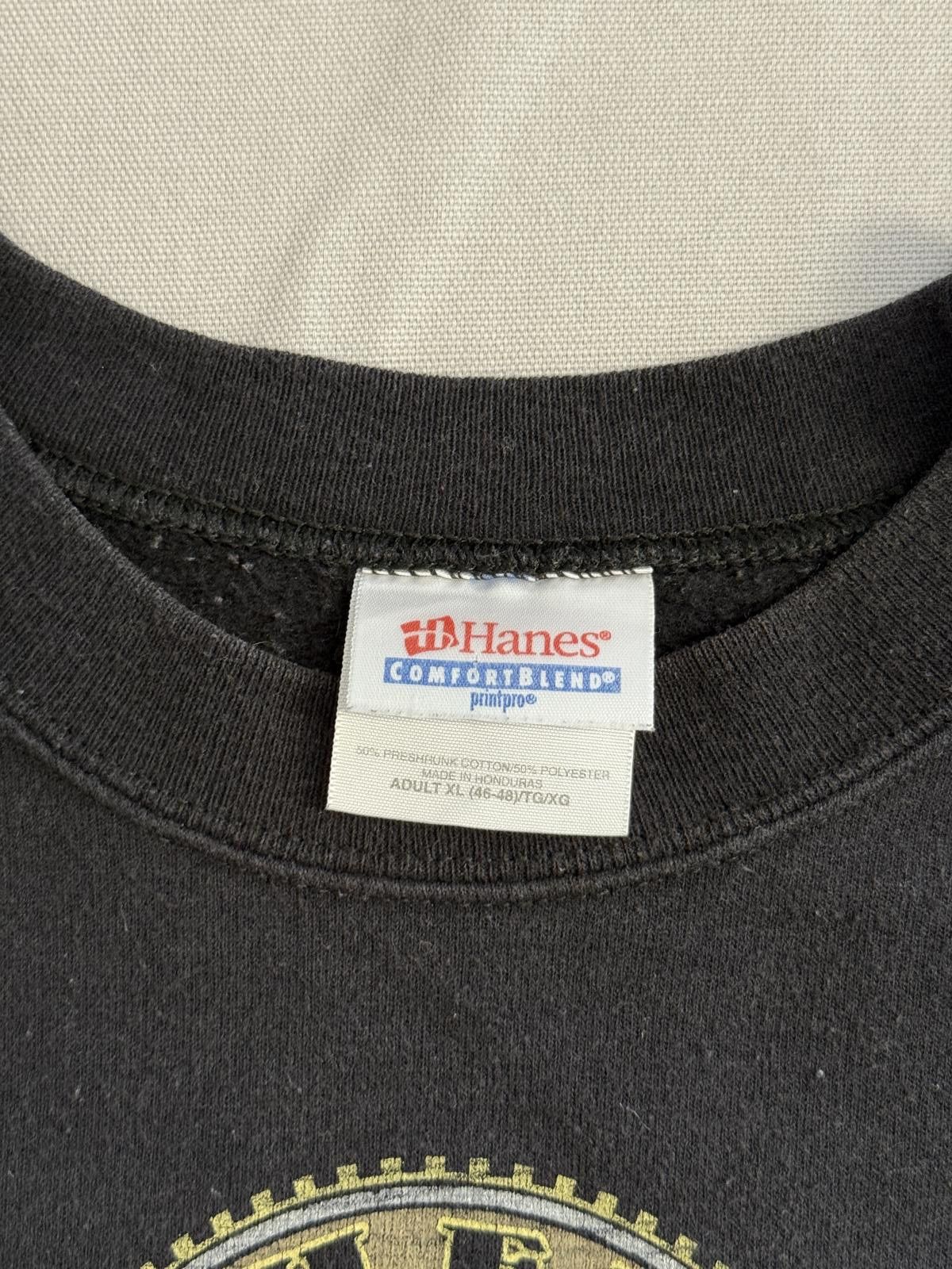 Hanes Faded Canadian Lakes Michigan Crewneck Beer Label XL Size US XL / EU 56 / 4 - 2 Thumbnail