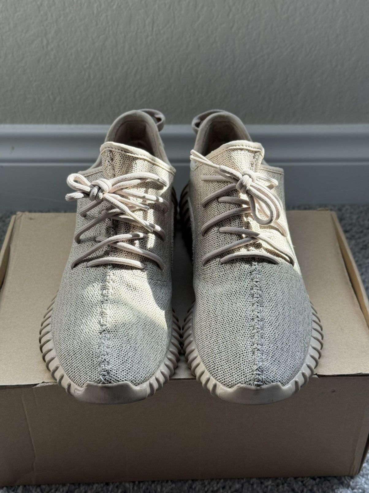 Yeezy Adidas x Yeezy Boost 350 'Oxford Tan' 2015 | AQ2661 Size US 10.5 / EU 43-44 - 4 Thumbnail