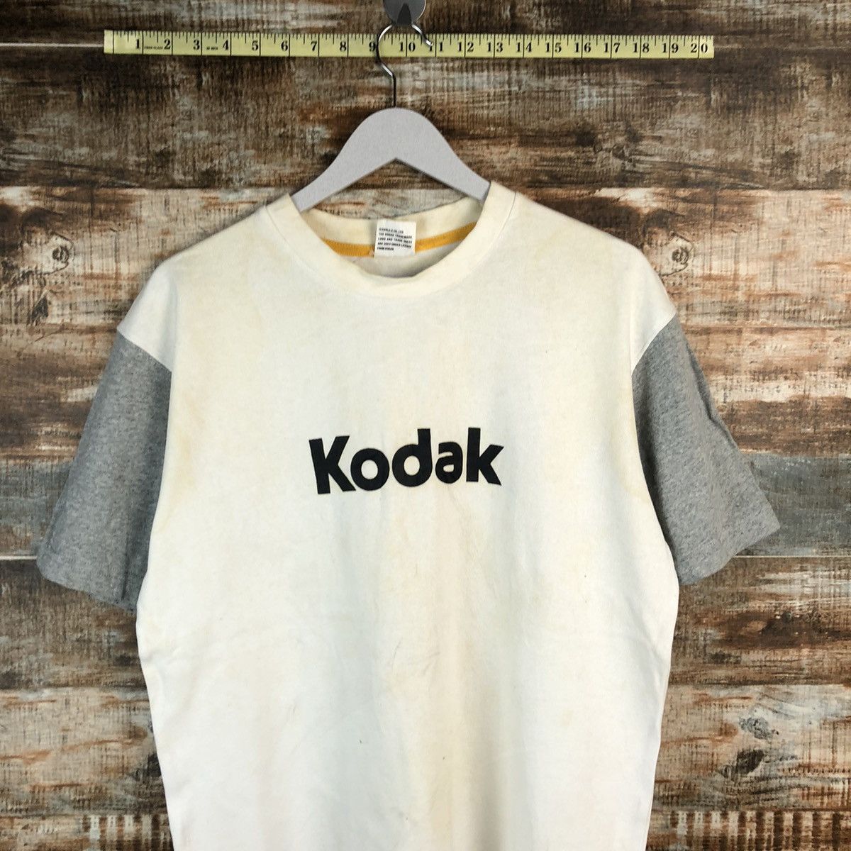 Kodak GU Kodak film vintage White T-Shirt #A1522 Size US M / EU 48-50 / 2 - 2 Thumbnail