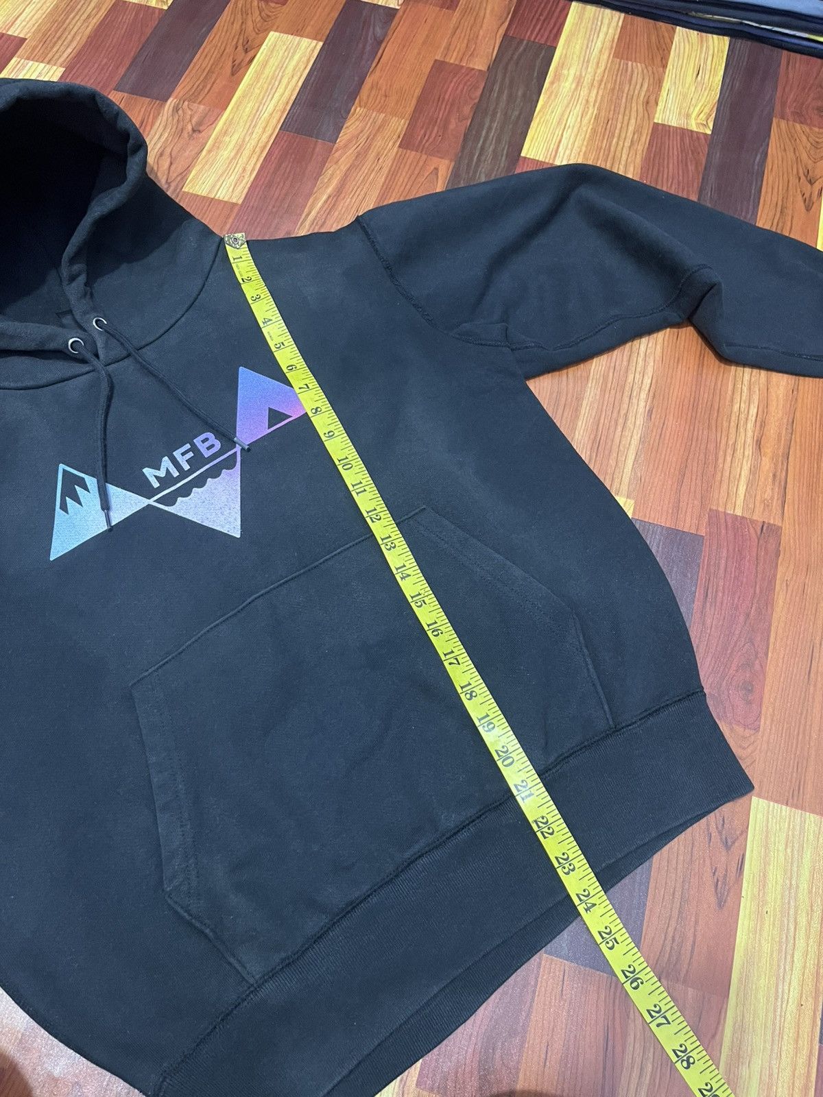 Japanese Brand MFB Miyaco Fishing Boy Gradient Logo Hoodie M Size US M / EU 48-50 / 2 - 12 Thumbnail