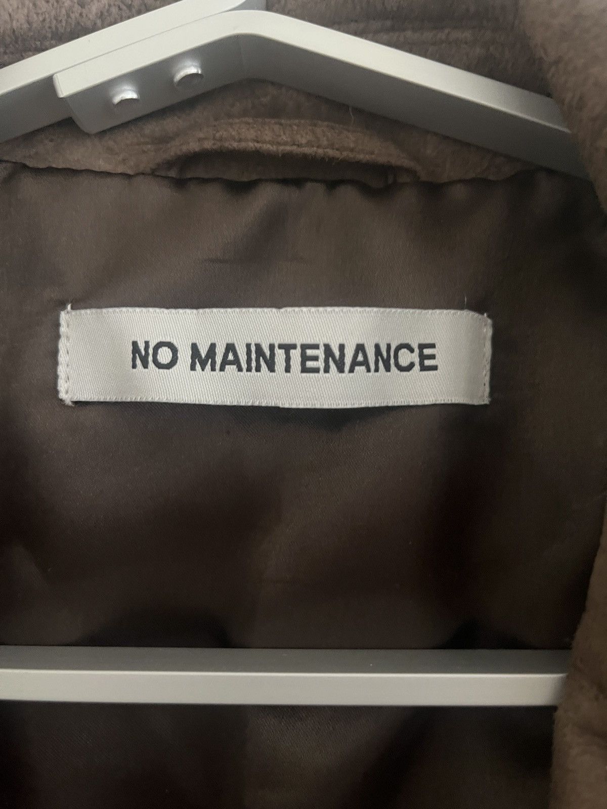 No Maintenance No Maintenance Blistered Suede Leather Jacket Size US S / EU 44-46 / 1 - 5 Thumbnail