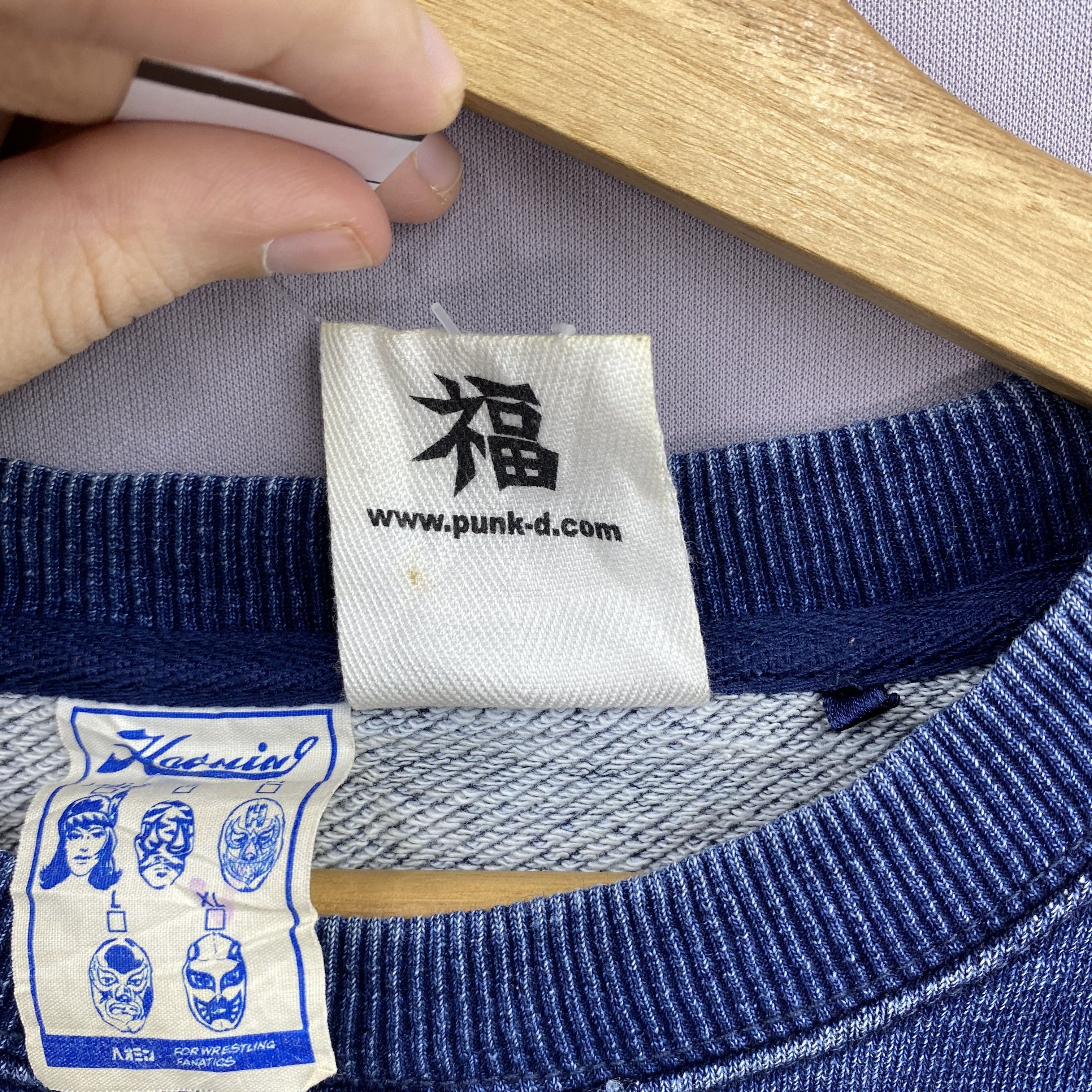 Japanese Brand Vintage Haoming X Punk Drunkers Pullover Graphic Sweatshirt Size US M / EU 48-50 / 2 - 6 Thumbnail