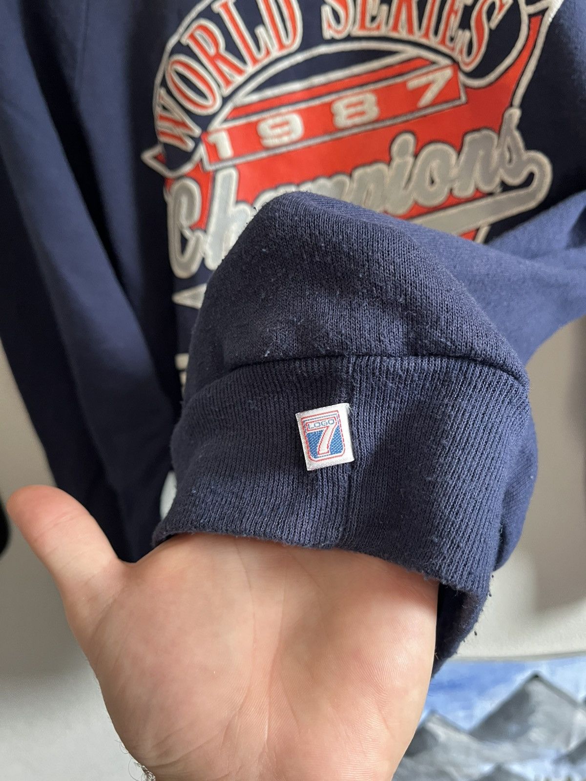 Logo 7 × MLB × Vintage Vintage 1987 Minnesota Twins World Series Champs - Logo 7 Size US XL / EU 56 / 4 - 4 Thumbnail