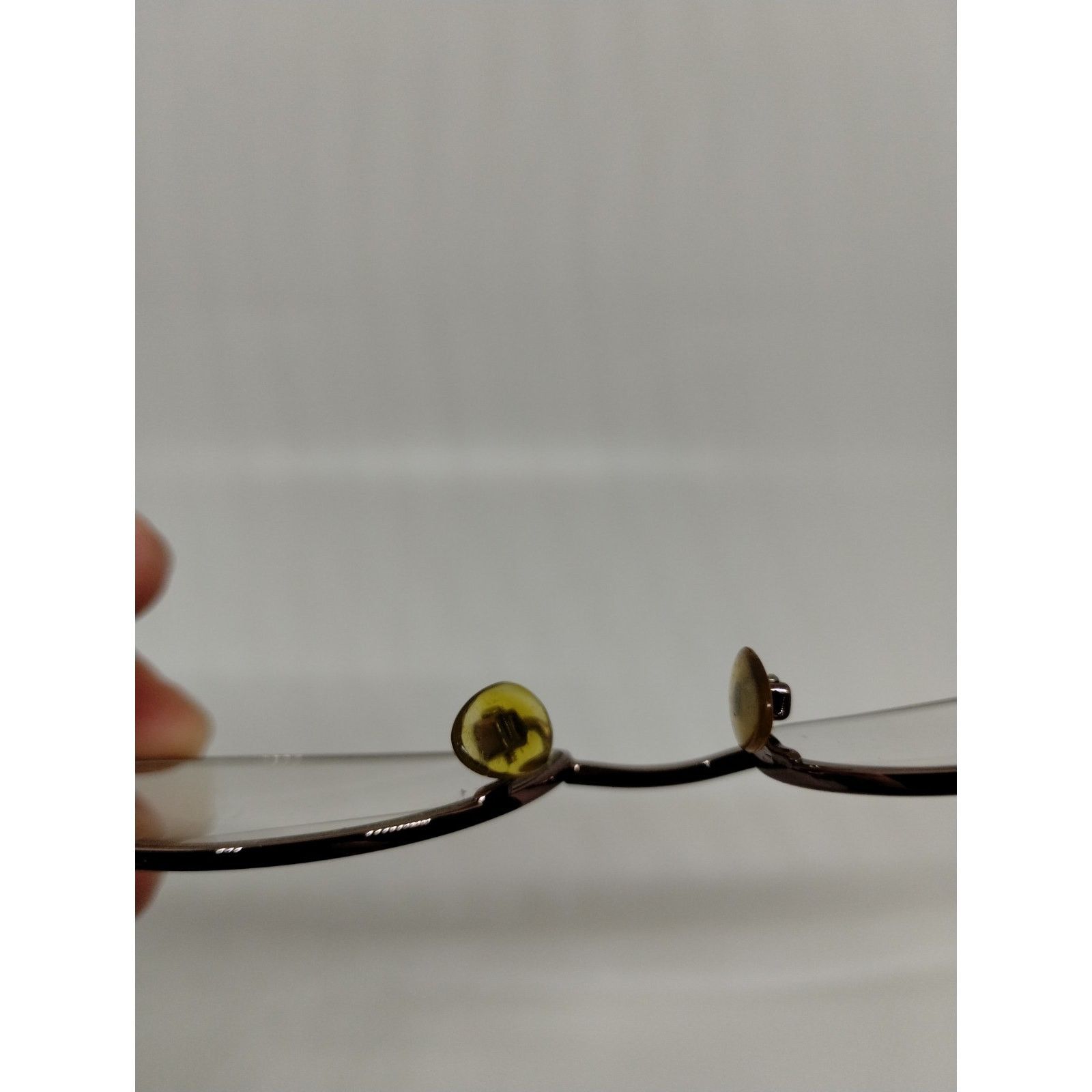 Vintage Elizabeth Arden Eyeglass Frames EA1016-1 GM Gray Stain Glass Size ONE SIZE - 6 Thumbnail