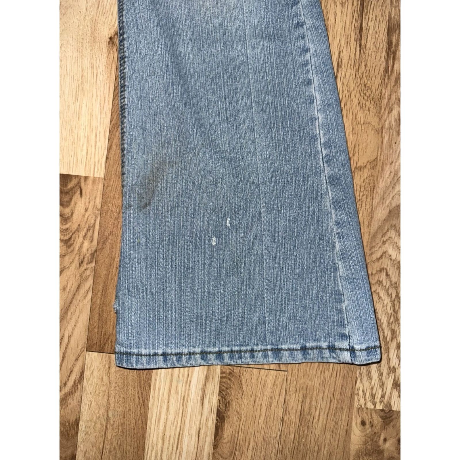 Vintage VINTAGE Y2K Dollhouse Jeans Flared Denim Blue Size 7 Womens Size 28" / US 6 / IT 42 - 3 Thumbnail