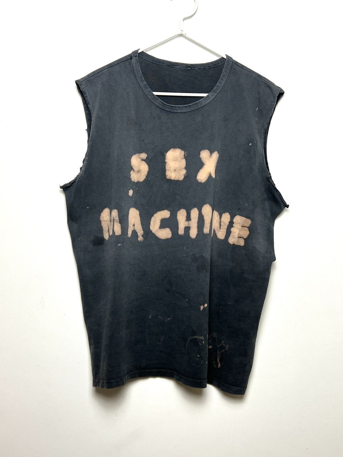 Seditionaries sex machine handmade tie dye trashed painter t shirt 1/1 y2k Size US L / EU 52-54 / 3 - 1 Thumbnail