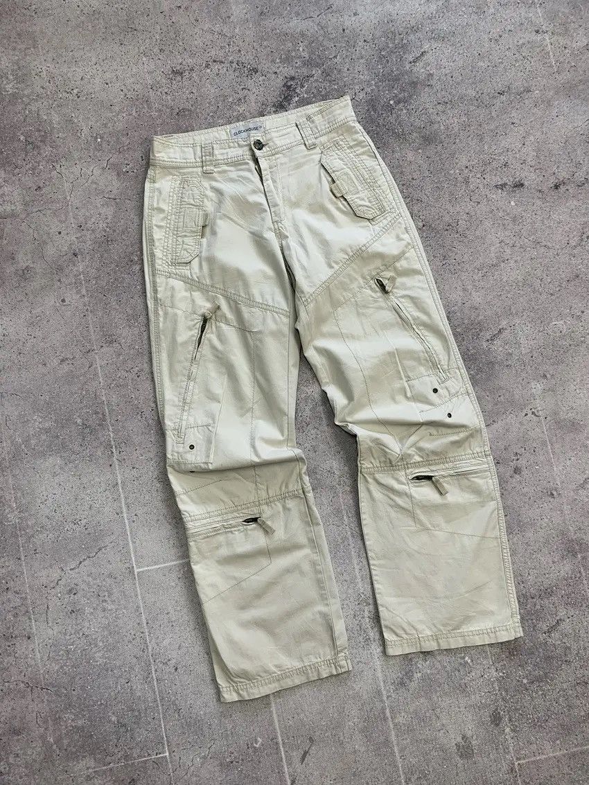 If Six Was Nine Vintage pants clockhouse cargo baggy fit faded streetstyle Size US 32 / EU 48 - 4 Thumbnail