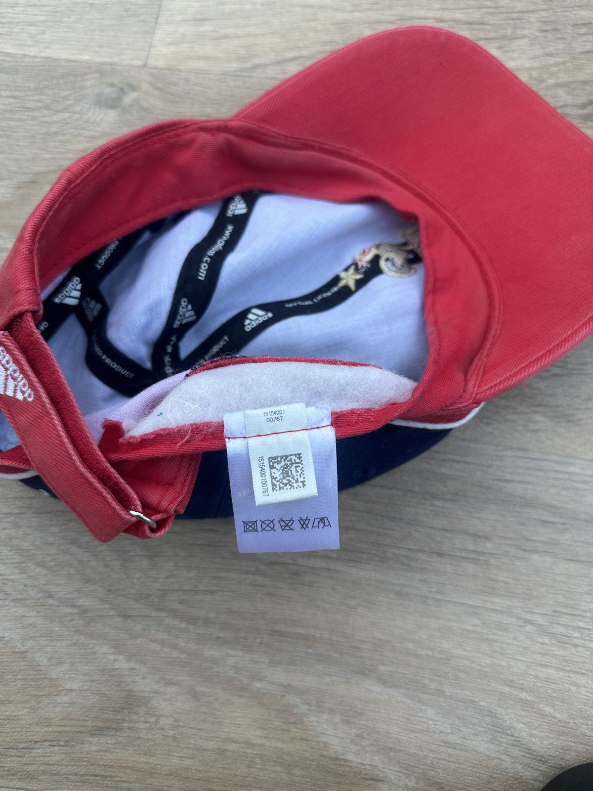 Adidas CAP vintage FFF Adidas France 1 étoile – 100% coton – Size ONE SIZE - 7 Thumbnail