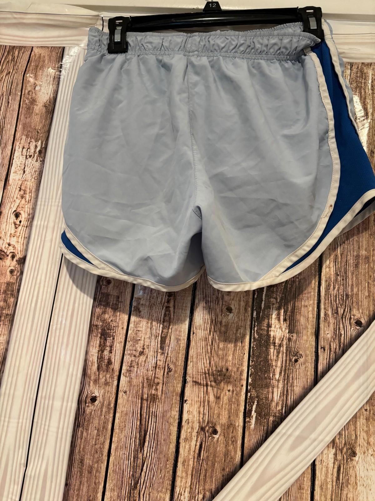 Nike Womens blue Nike active wear short size S preloved #260 Size 28" / US 6 / IT 42 - 1 Preview