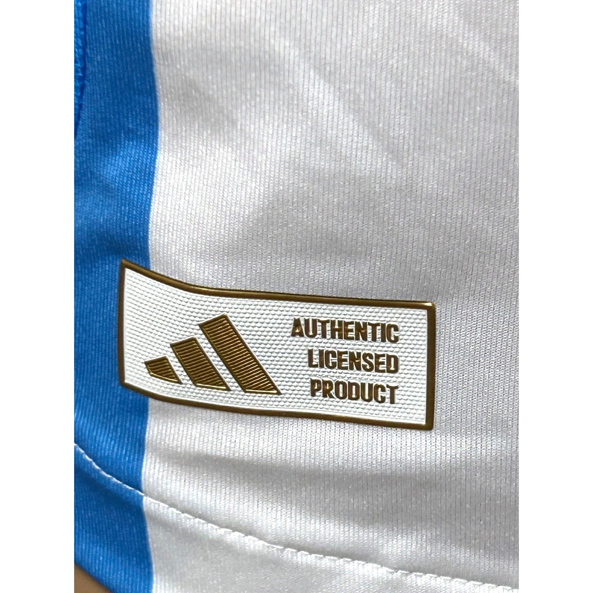 Adidas Adidas Messi Soccer Jersey S Slim White Blue 2022 Short Slee Size US S / EU 44-46 / 1 - 10 Thumbnail