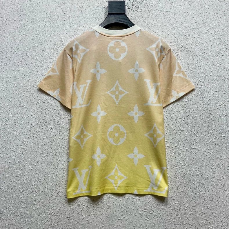 Louis Vuitton Louis Vuitton Gradient Full Logo Chain Short Sleeve Size US S / EU 44-46 / 1 - 2 Thumbnail