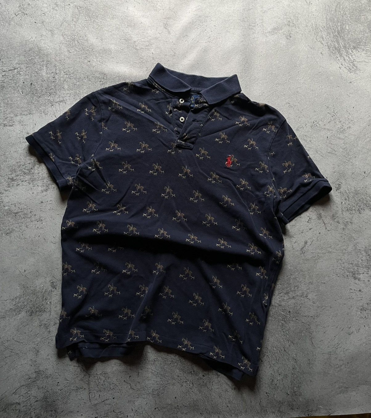 Polo Ralph Lauren 💂🏻‍♀️Polo Ralph Lauren Monoghram Polo shirt💂🏻‍♀️ Size US M / EU 48-50 / 2 - 1 Thumbnail