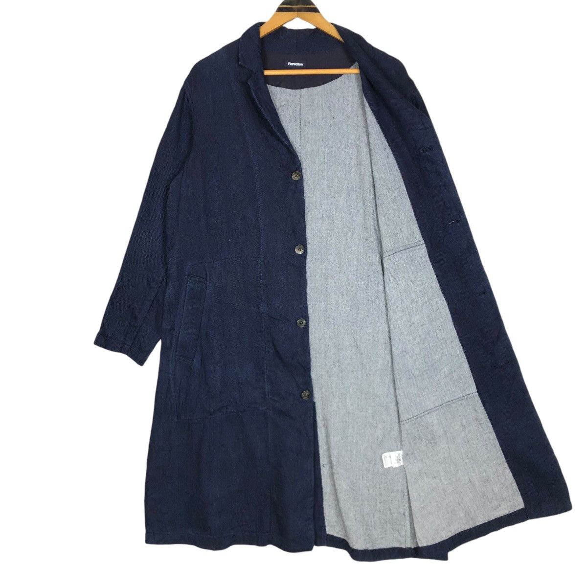 Issey Miyake Plantation Issey Miyake Cotton Car Coat Trench Coat Size M / US 6-8 / IT 42-44 - 7 Thumbnail