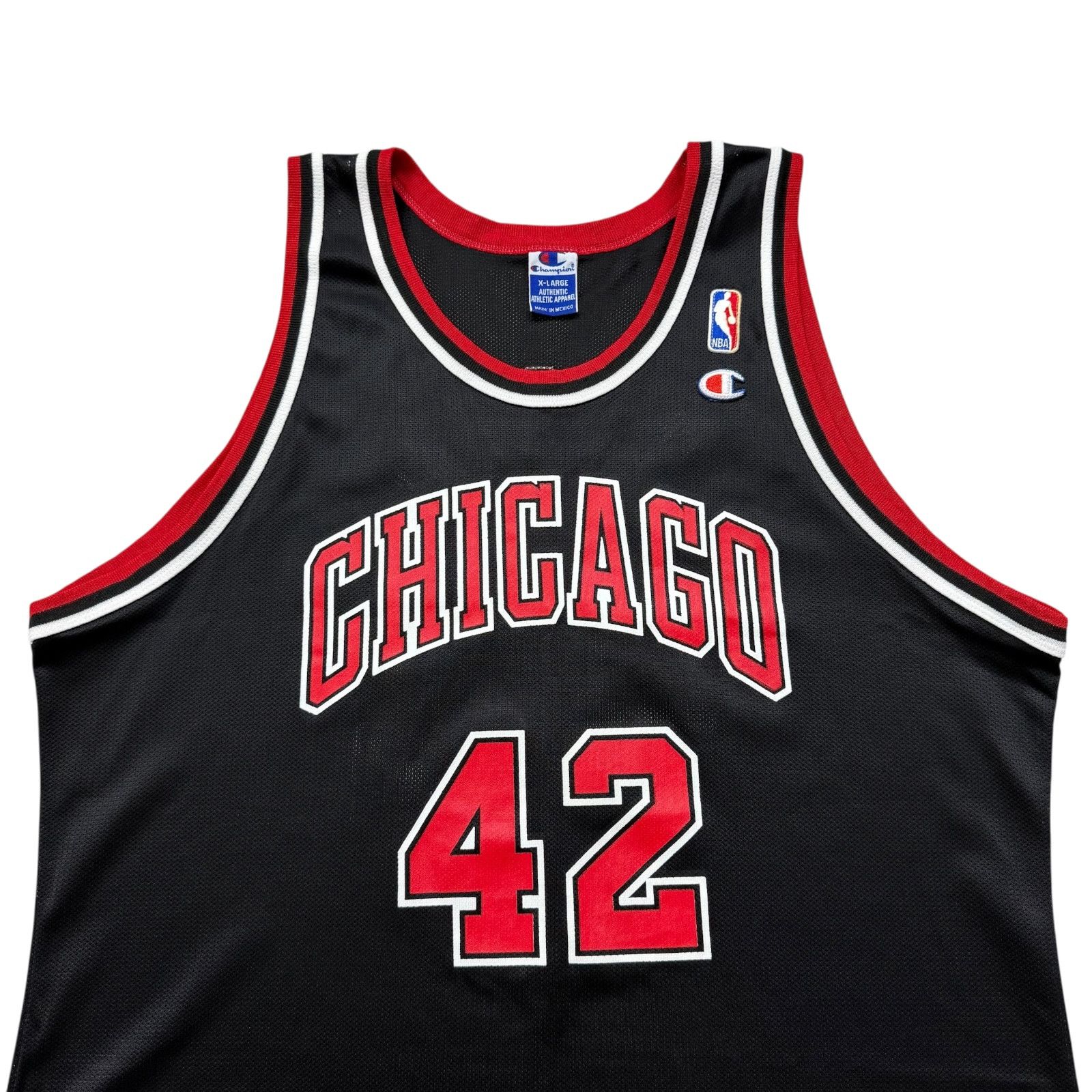 NBA VTG 90s CHICAGO BULLS ELTON BRAND #42 CHAMPION JERSEY 48 Size US L / EU 52-54 / 3 - 3 Thumbnail