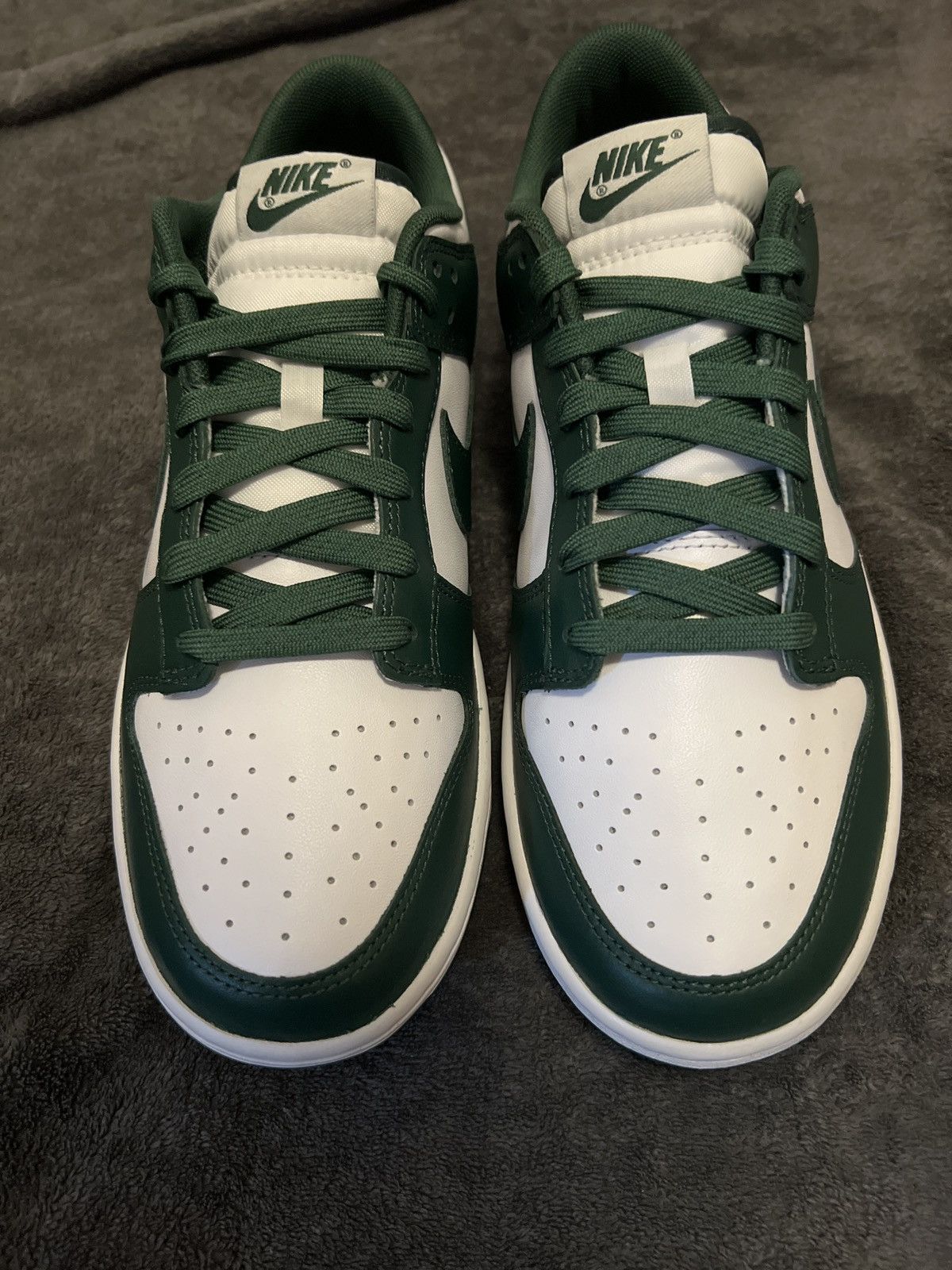 Nike MICHIGAN STATE GREEN DUNK Size US 9 / EU 42 - 3 Thumbnail