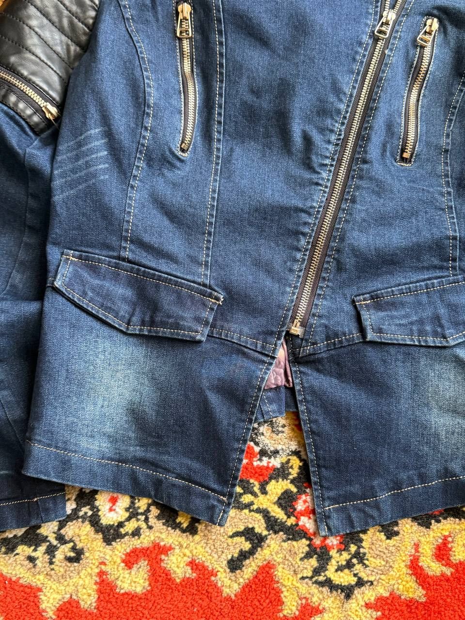 Japanese Brand Vintage 00's Archive Denim Tornado Mart Style Y2K Jacket Size US S / EU 44-46 / 1 - 8 Thumbnail