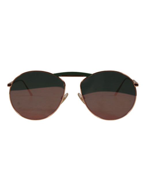Fendi Gentle Monster Fendi No. 2 Gold Copper Sunglasses Size ONE SIZE - 1 Thumbnail