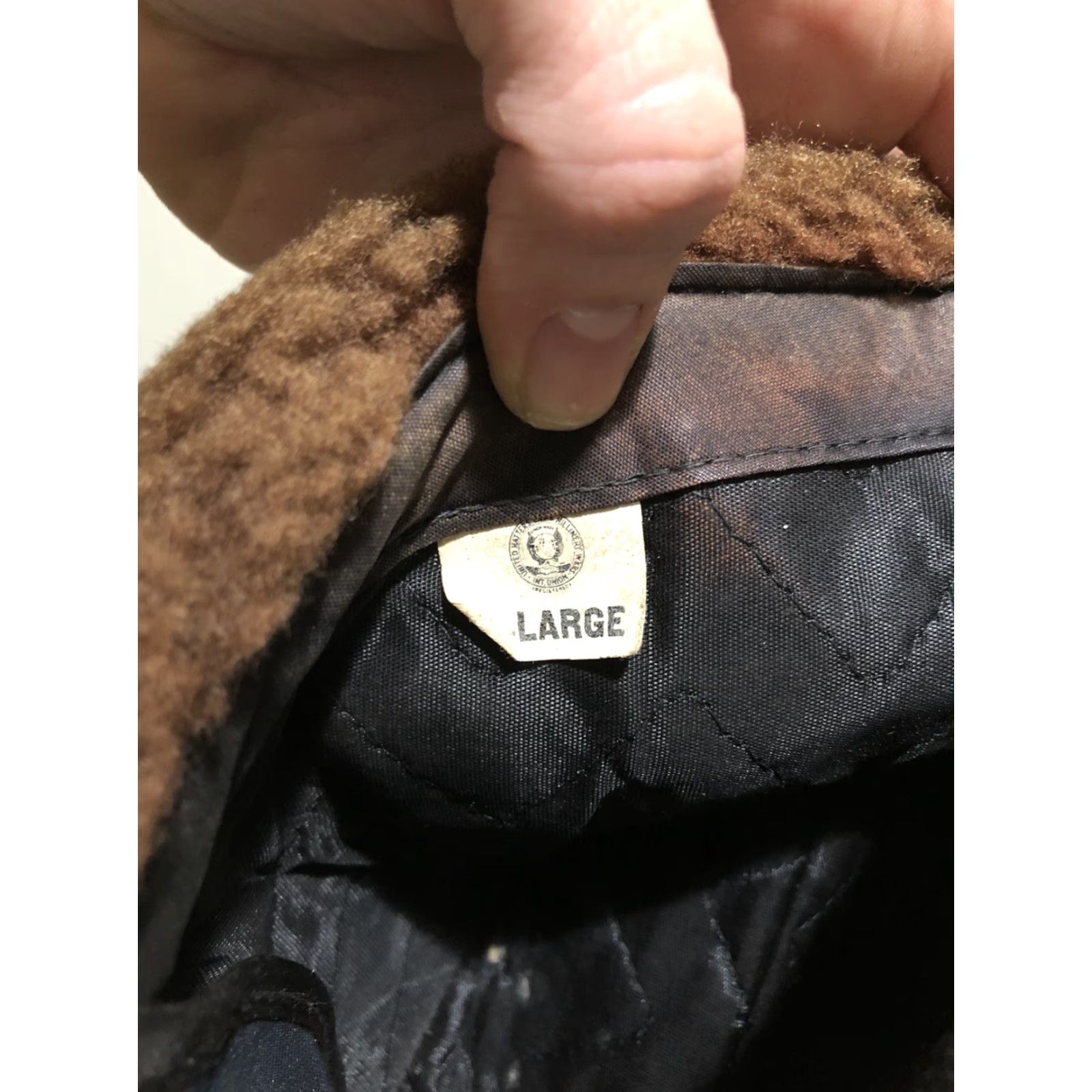 Eddie Bauer VINTAGE Eddie Bauer Trapper Hat Unisex Adults L Brown Grizzly Bear Winter Lined Hunting Outdoor Hat Size ONE SIZE - 5 Thumbnail