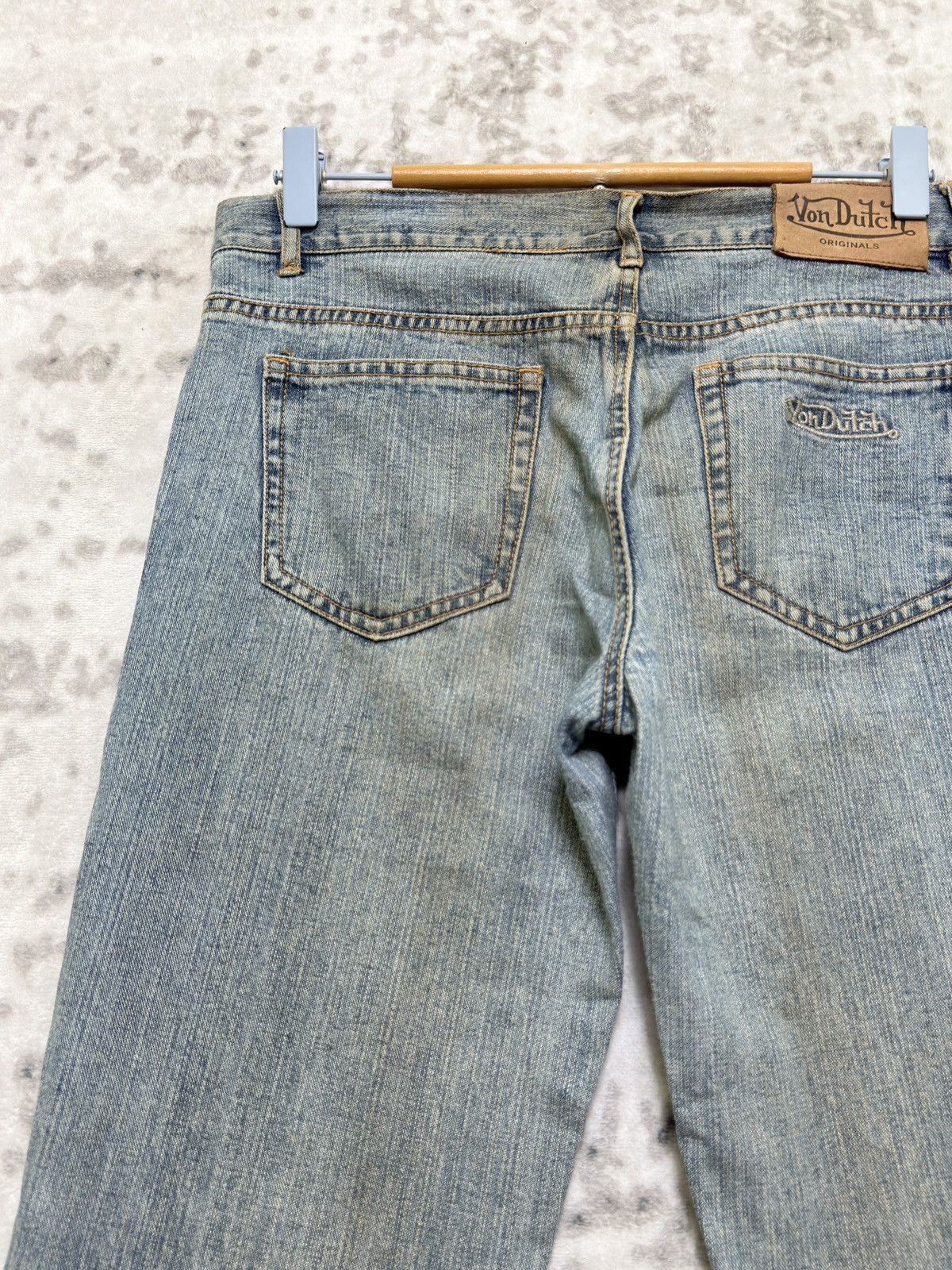 Von Dutch Von Dutch Flared Jeans Low Rise Bell Bottom Archive Denim Size US 30 / EU 46 - 12 Thumbnail
