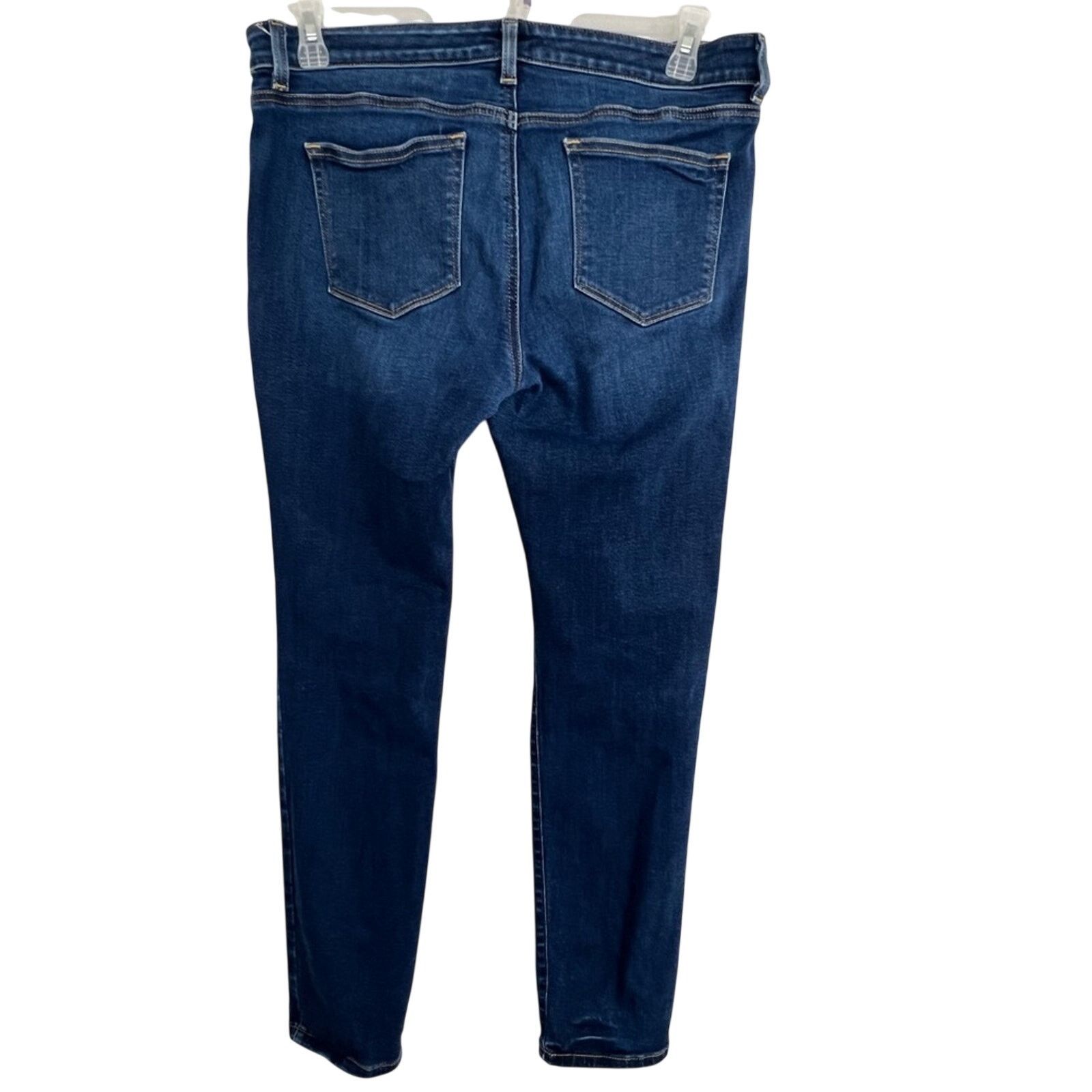 Vineyard Vines Vineyard Vines Womens 12 Straight Leg Jeans Stretch Size 34" / US 12 / IT 48 - 2 Thumbnail