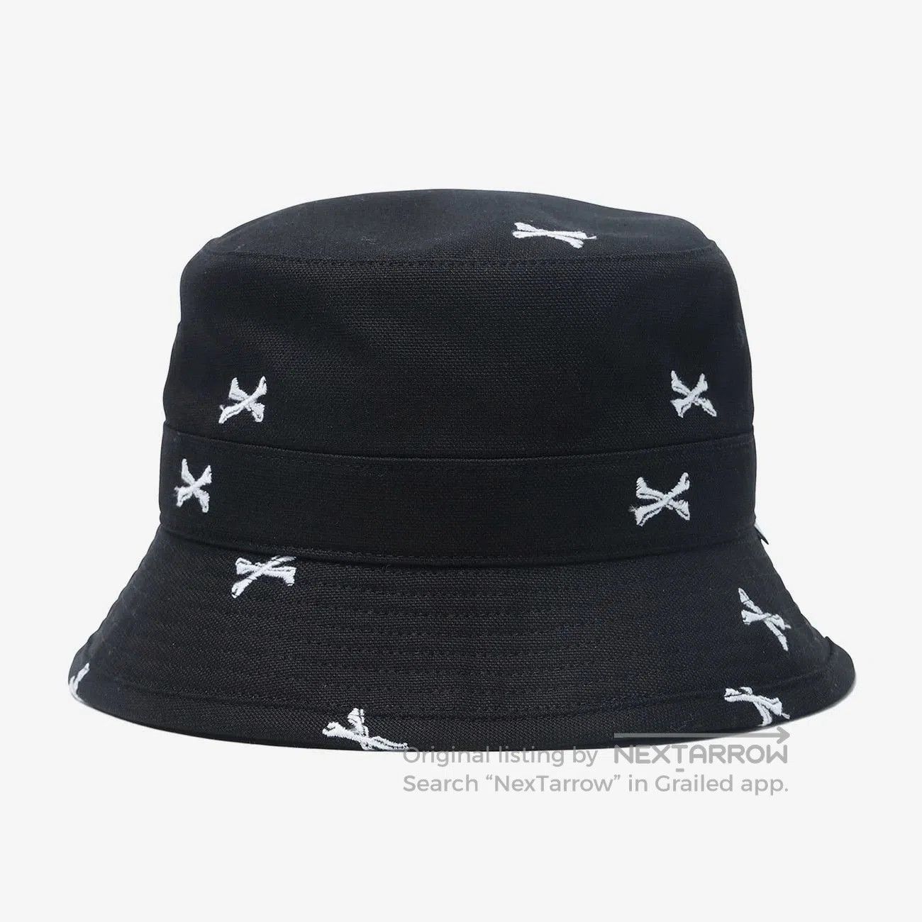 Wtaps embroidered cotton bucket hat by WTAPS. Size ONE SIZE - 3 Thumbnail