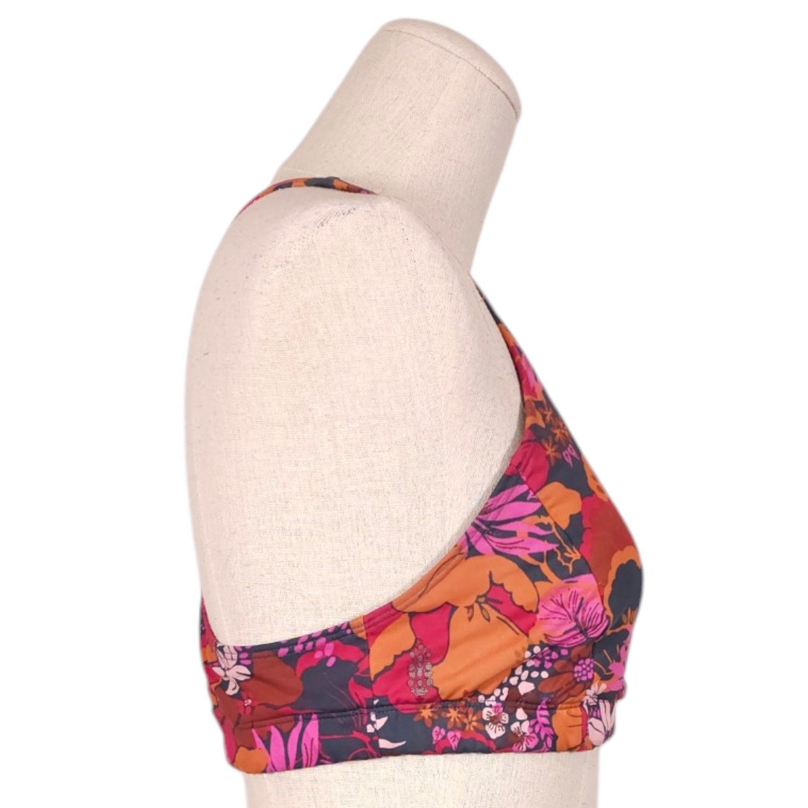 Free People FP Movement Free Love Floral Sports Bra Sz Small Size ONE SIZE - 4 Thumbnail