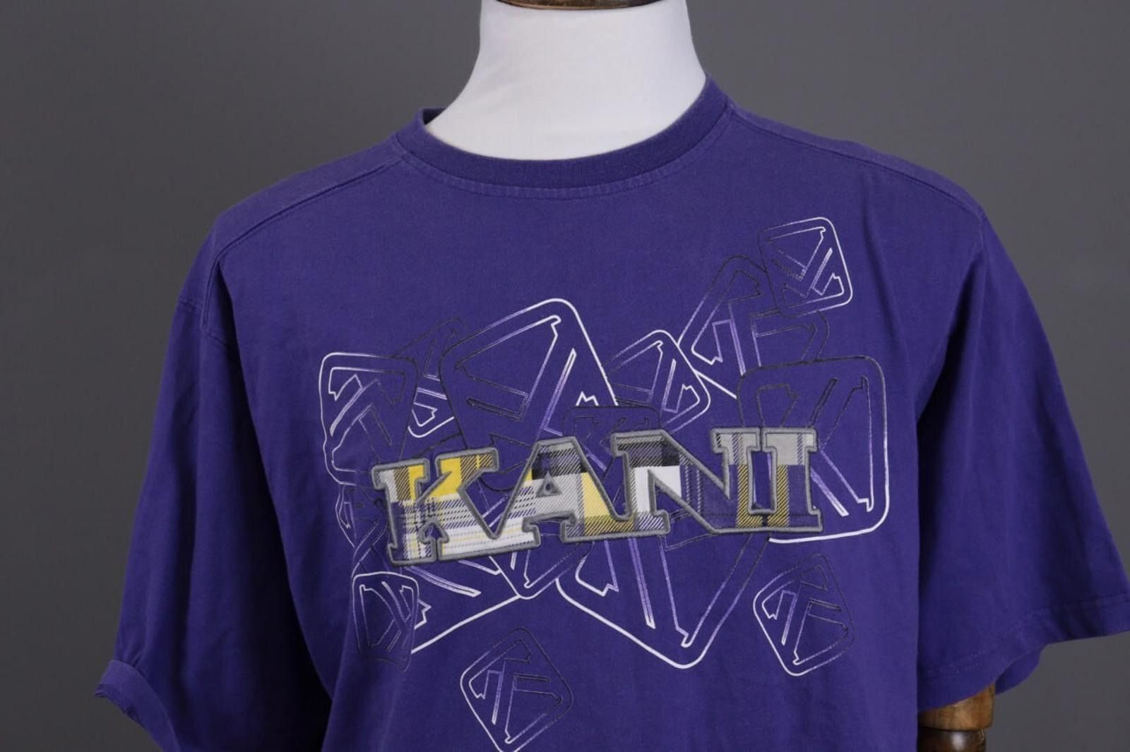 Karl Kani Karl Kani Purple Embroidered Summer Big T-shirt Size S Size US S / EU 44-46 / 1 - 3 Thumbnail