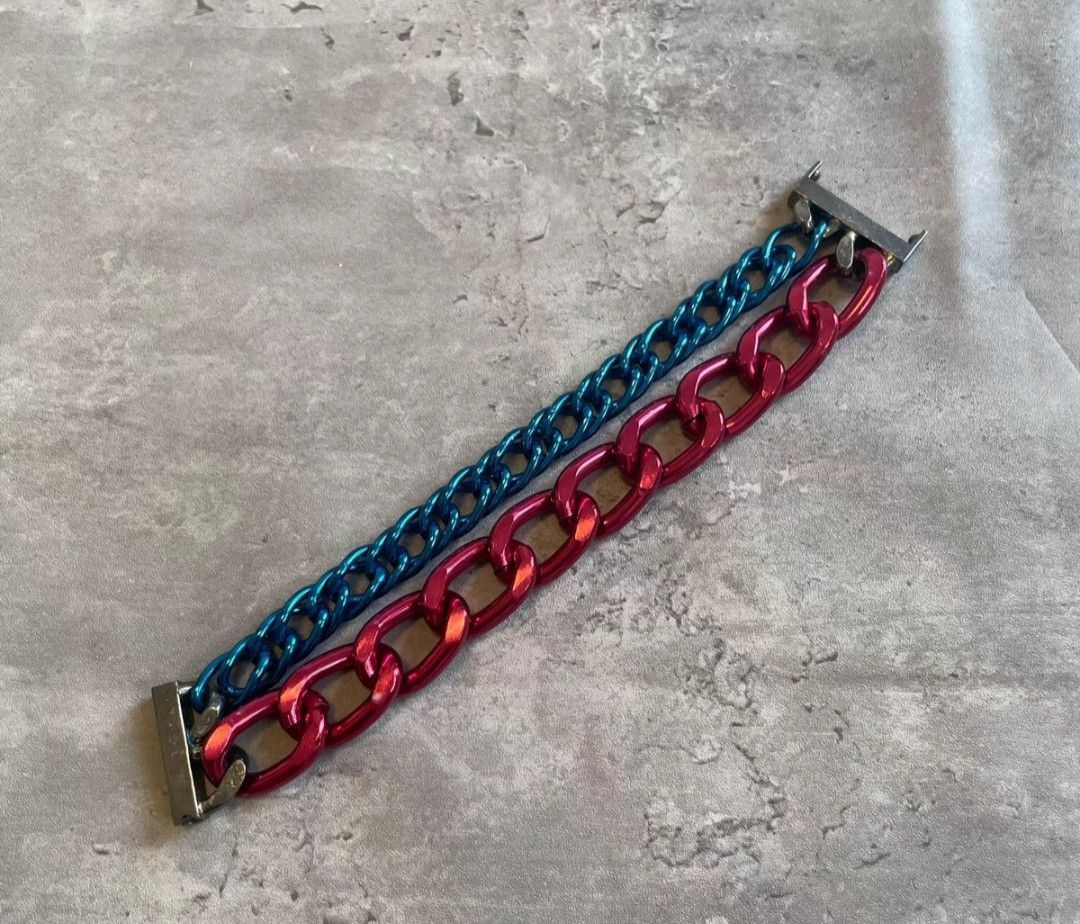 Raf Simons Raf Simons 13SS Double Chains Bracelet-2505 Size ONE SIZE - 4 Thumbnail