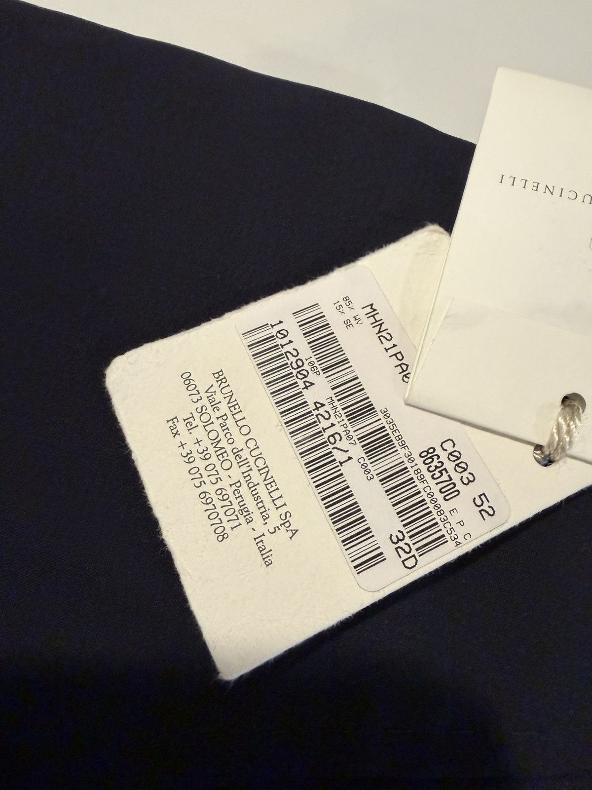 Brunello Cucinelli Brunello cucinelli dress pants. 52/36. $1650 Size US 36 / EU 52 - 2 Thumbnail