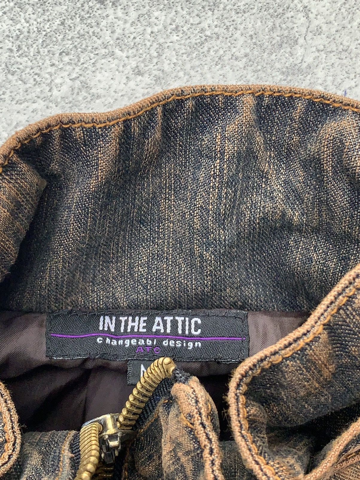 In The Attic IN THE ATTIC mudwash bondage jacket Size US M / EU 48-50 / 2 - 5 Thumbnail
