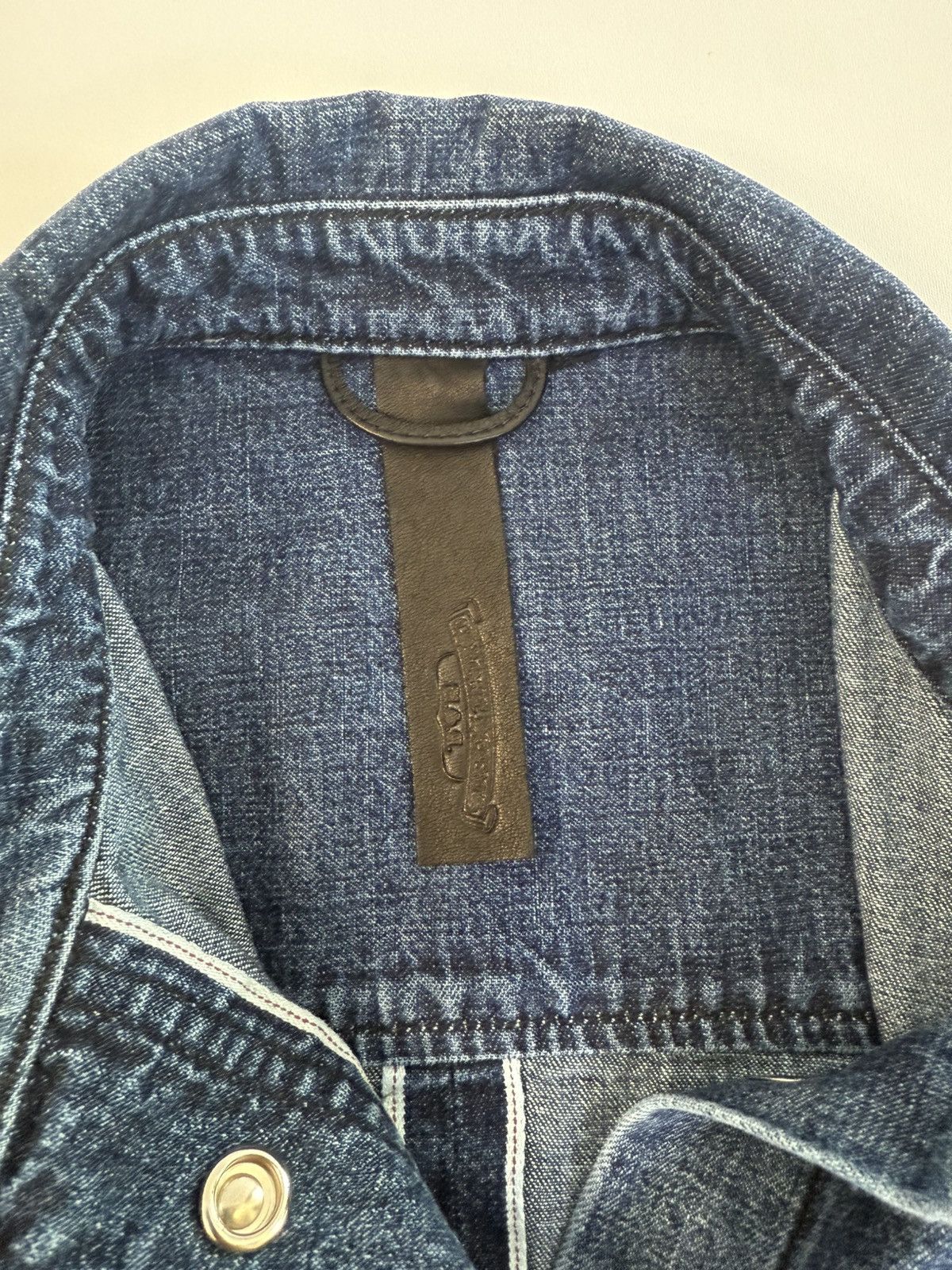 Chrome Hearts 🔥Chrome Hearts Denim Cross Patches Shirt🔥 Size US S / EU 44-46 / 1 - 6 Thumbnail